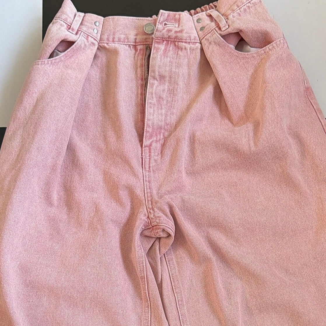 ※上限あり予約※3色 セットアップ可 カラーデニムパンツ 3月中の出荷予定