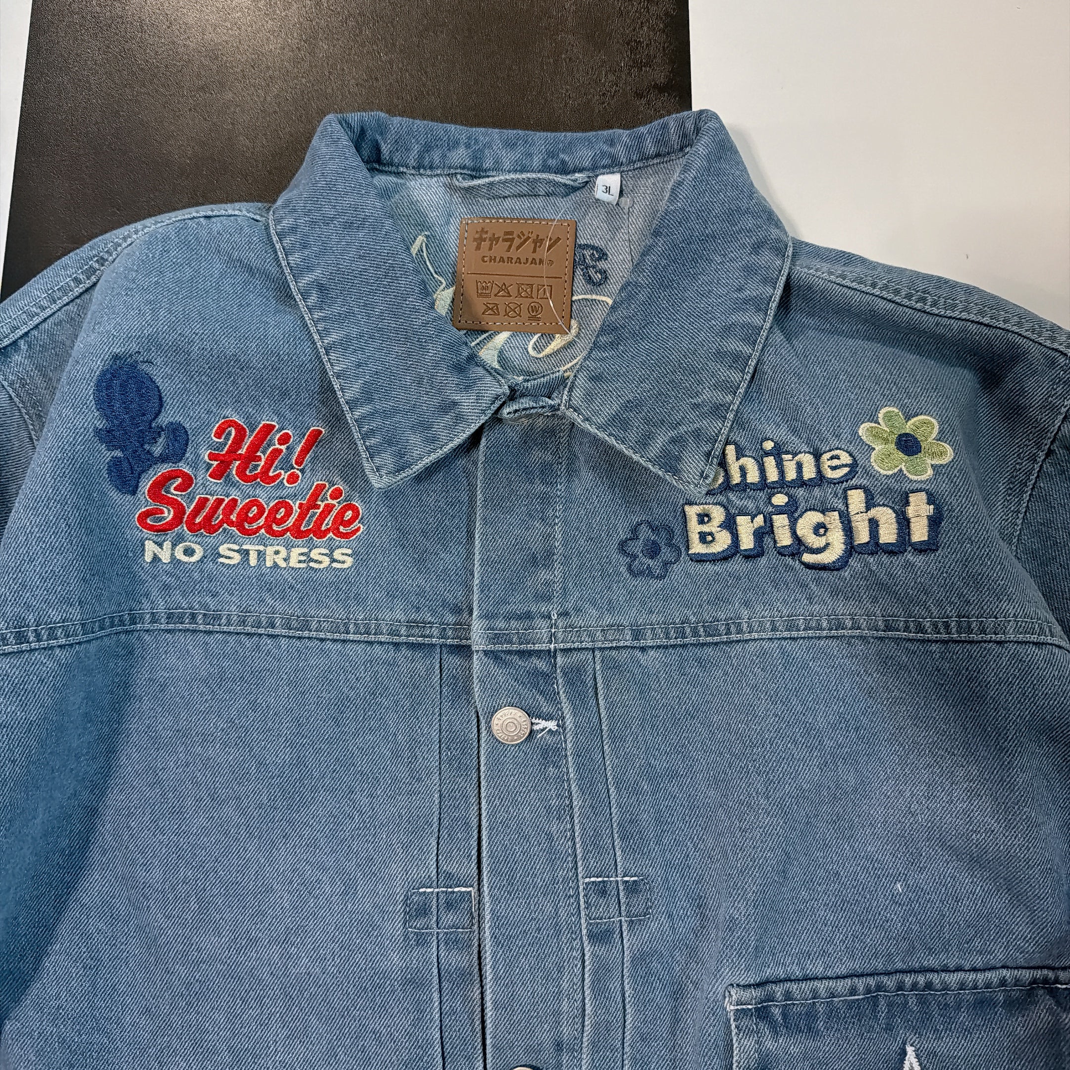 ※数量限定予約※2種類 総刺繍キャラジャン 3月下旬ごろ出荷予定