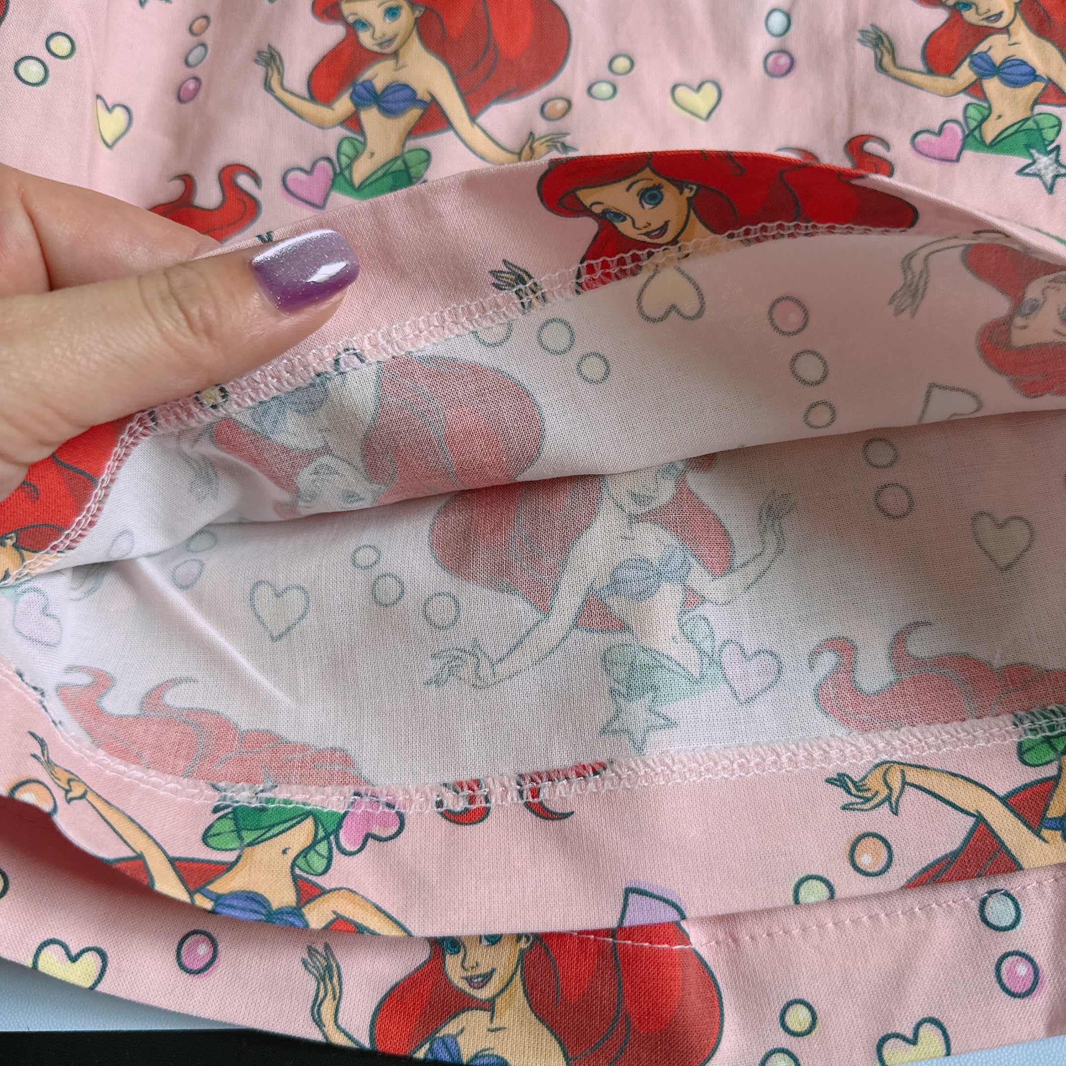 *Pre-order* 4 types of Princess pattern heart button shorts Scheduled to ship in July