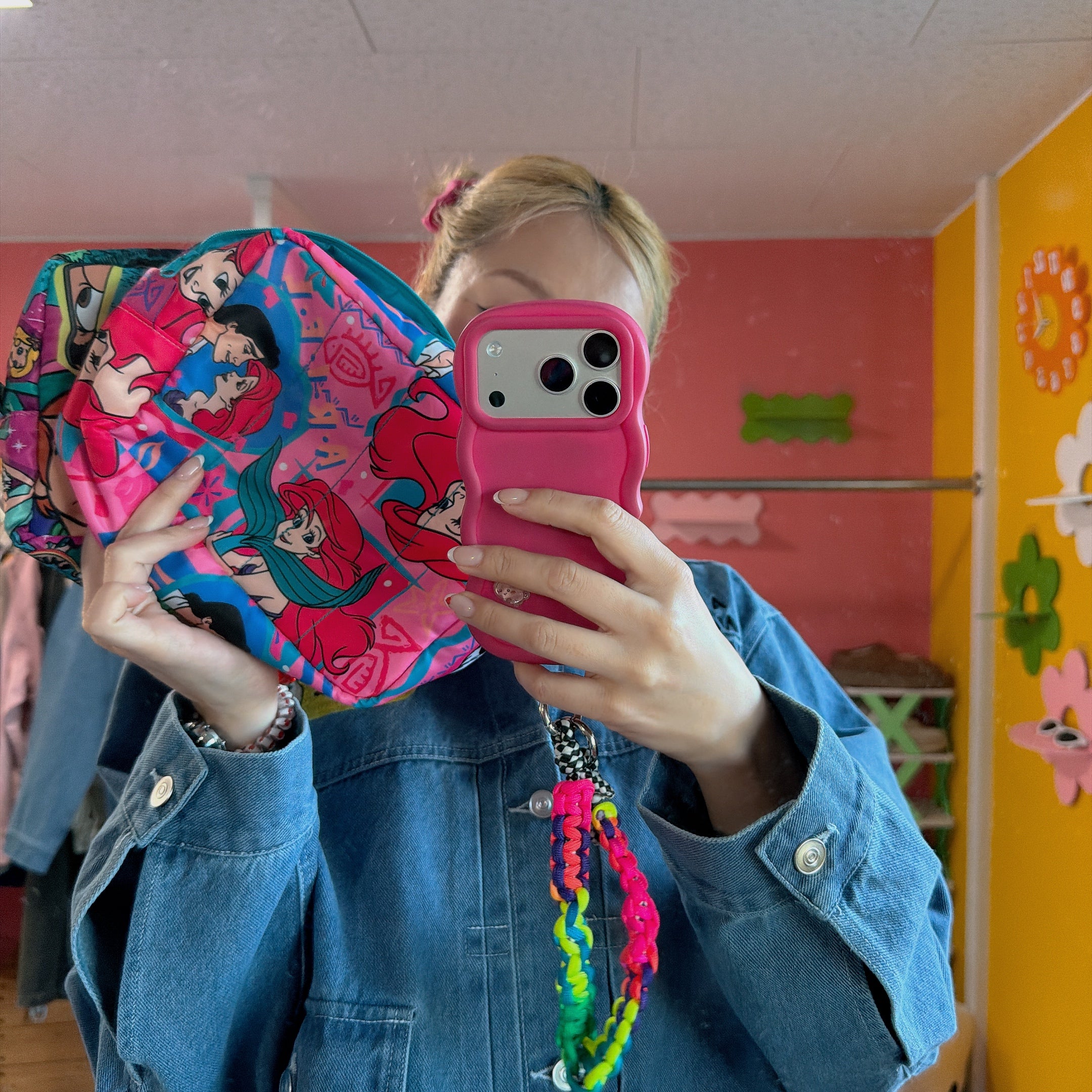 ※上限あり予約※3種類 NOSTALGICA DISNEY 総柄シリーズ キルティングポーチ 5月中の出荷予定