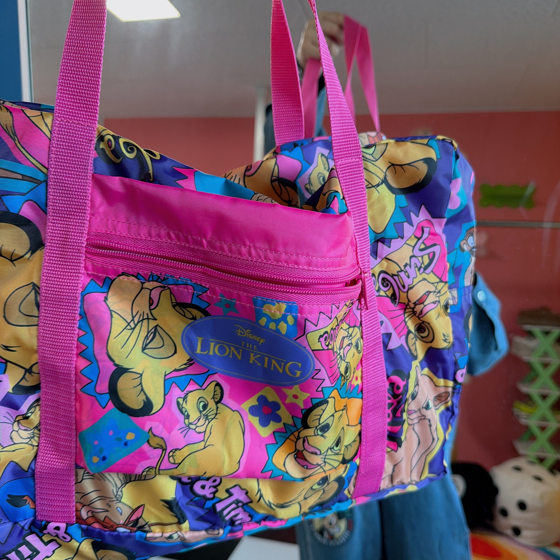 ※上限あり予約※3種類 NOSTALGICA DISNEY 総柄シリーズ 折りたたみボストンバッグ 5月中の出荷予定