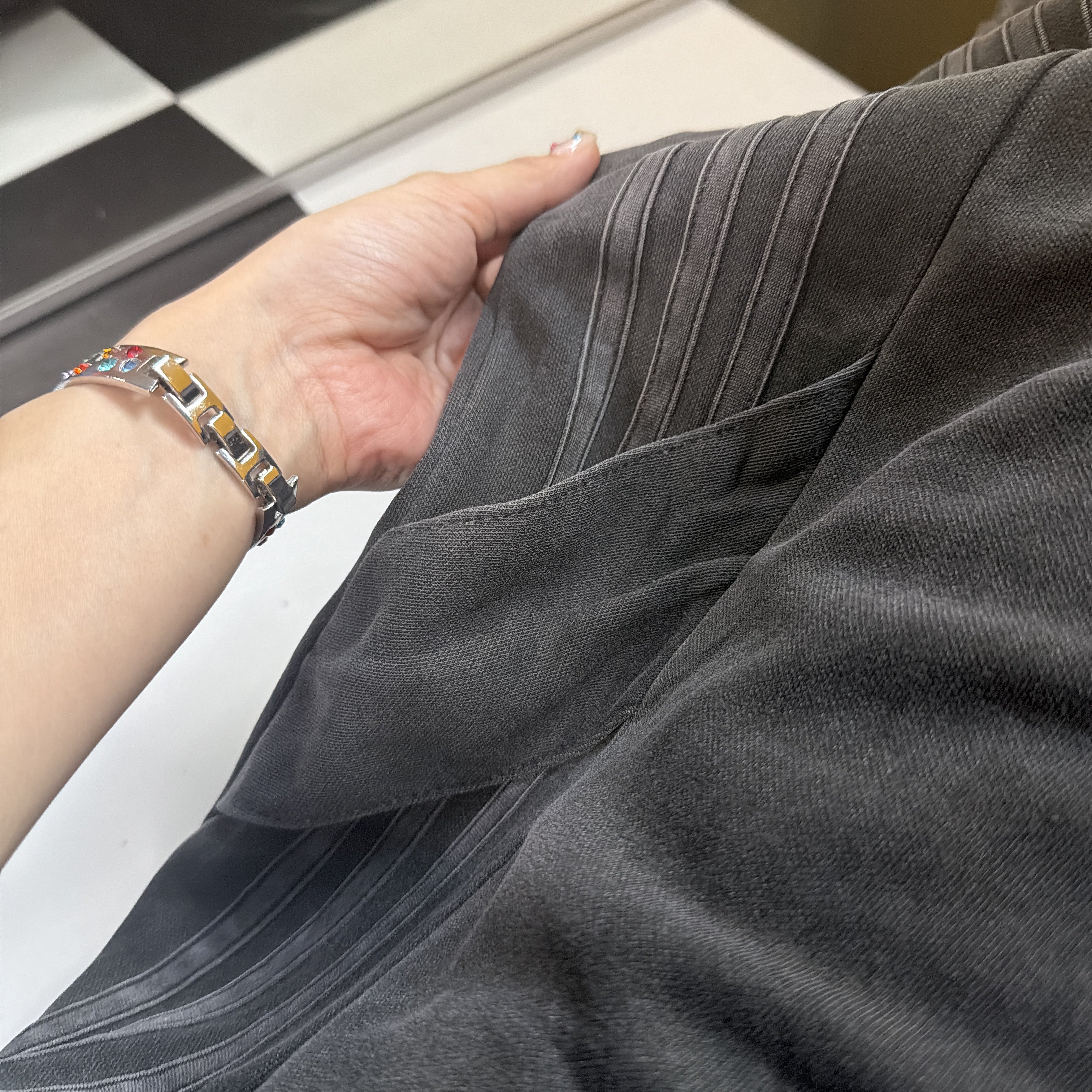 *Reservation* Sideline Pigment Green Wide Pants - Scheduled for shipment in August