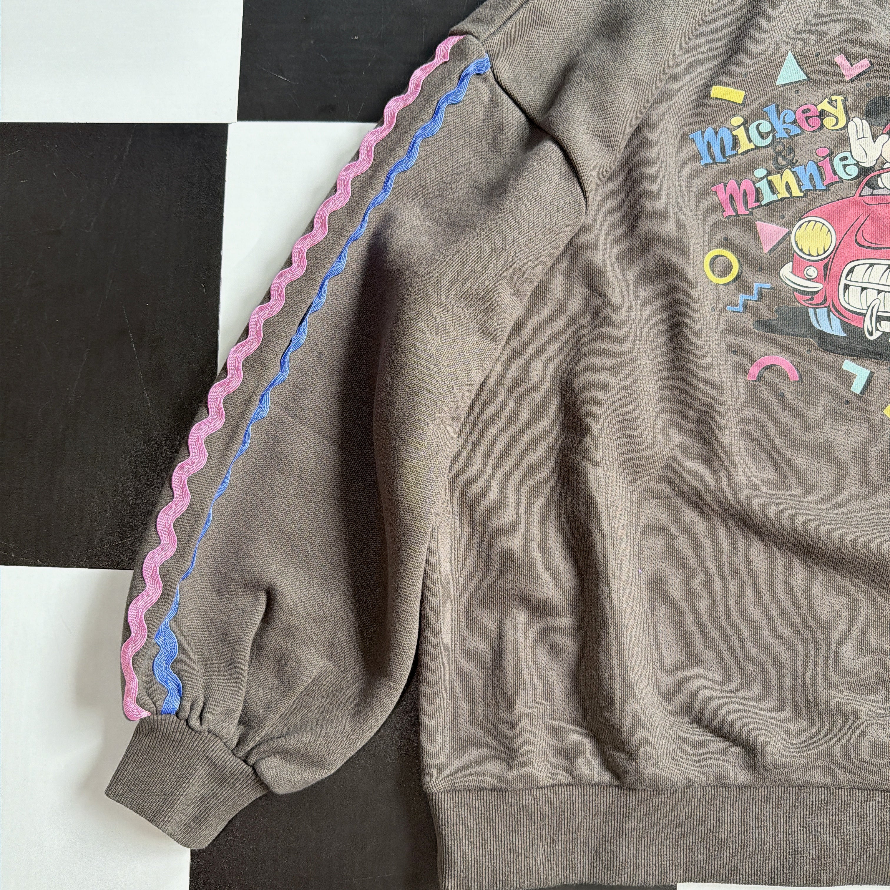 ※予約※ LINK@オリジナル ミッキー&ミニー カードライブデートスウェット 10月中の出荷予定