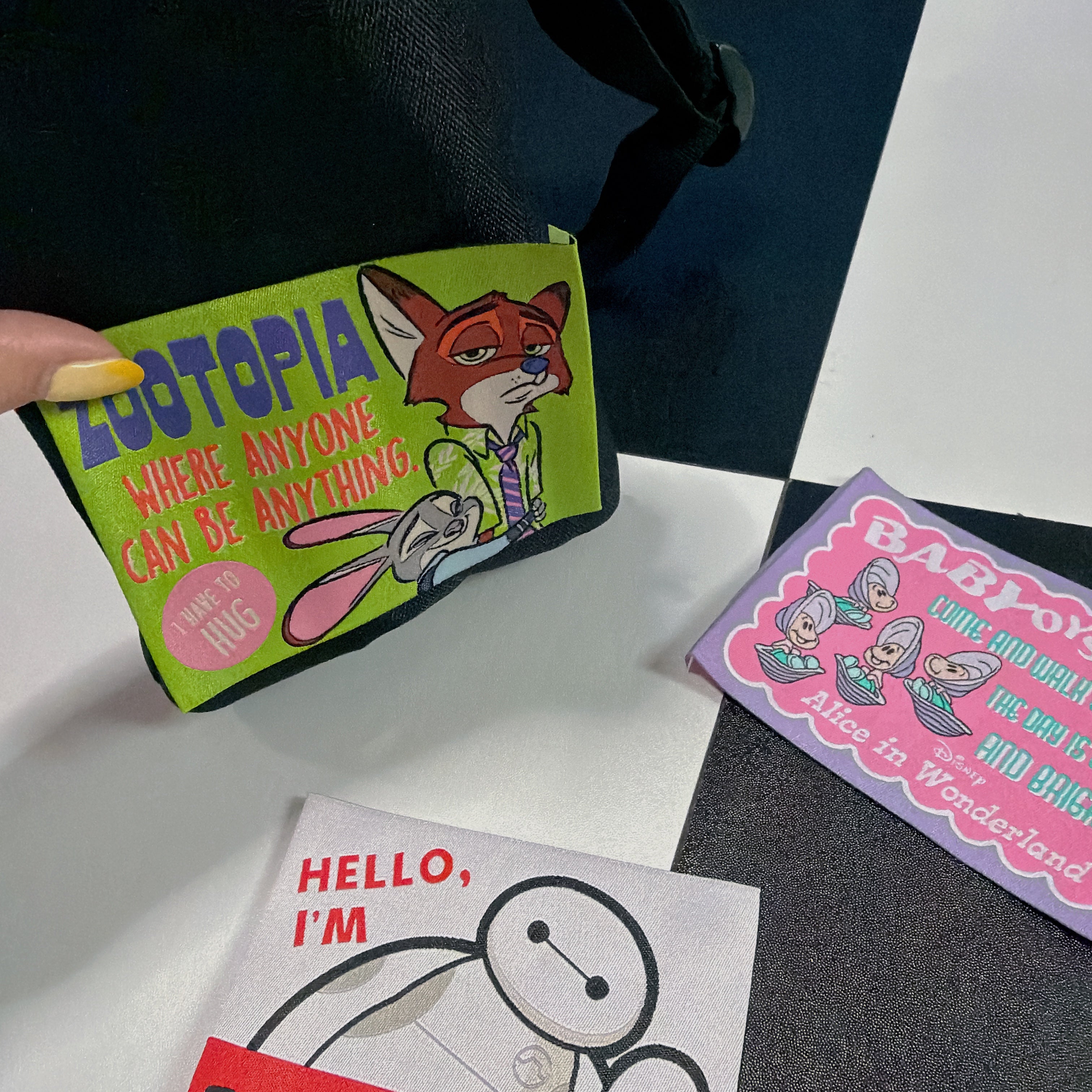 ※先行予約アイテム※3種類 ディズニーワンポイントバックパック 2月中の出荷予定