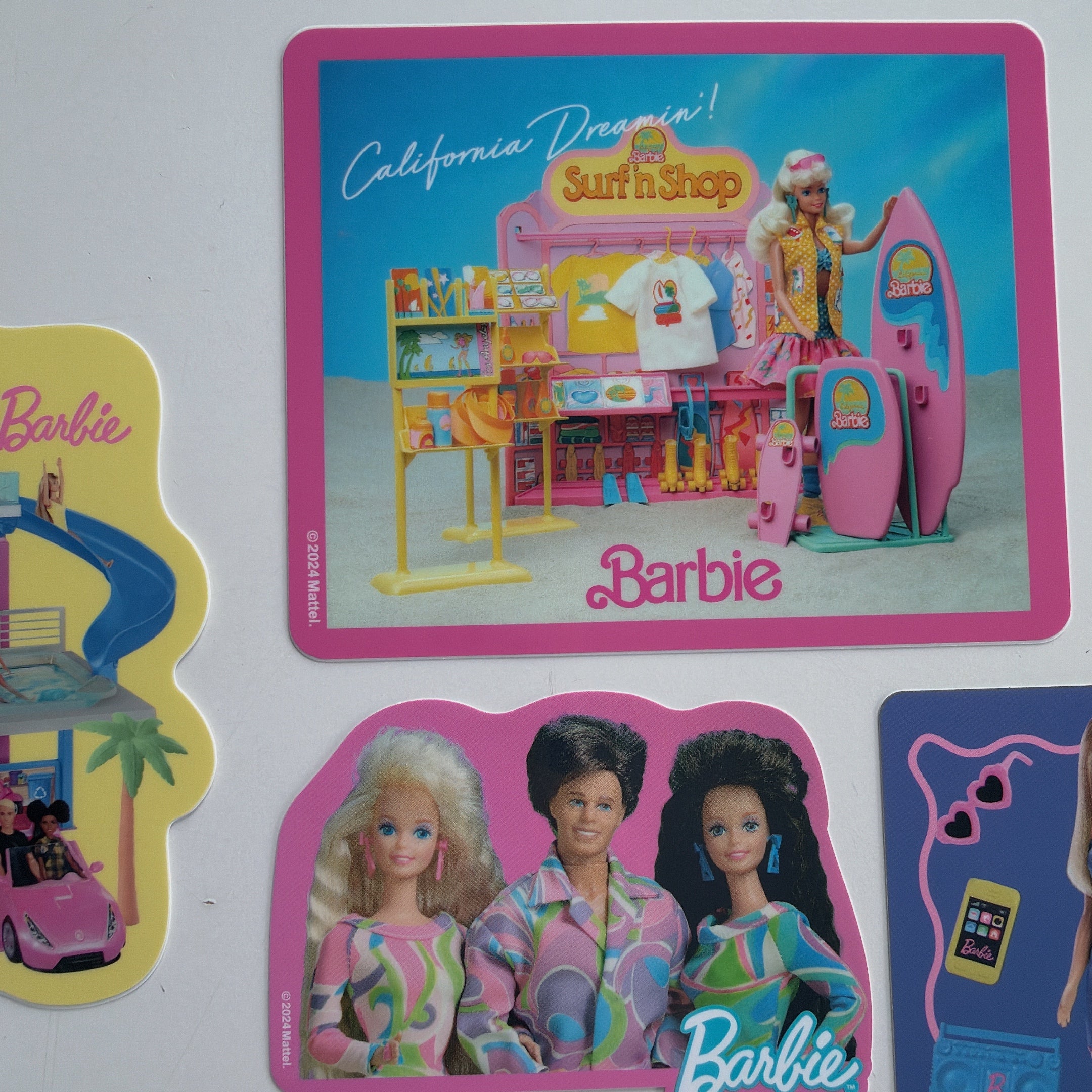 ※数量限定※6枚セット バービーステッカーセット販売 4〜5営業日で出荷予定