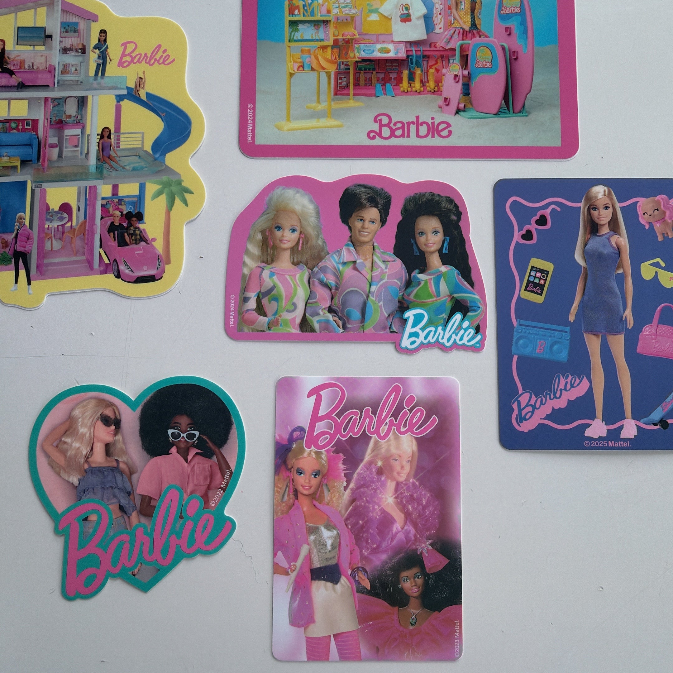 ※数量限定※6枚セット バービーステッカーセット販売 4〜5営業日で出荷予定