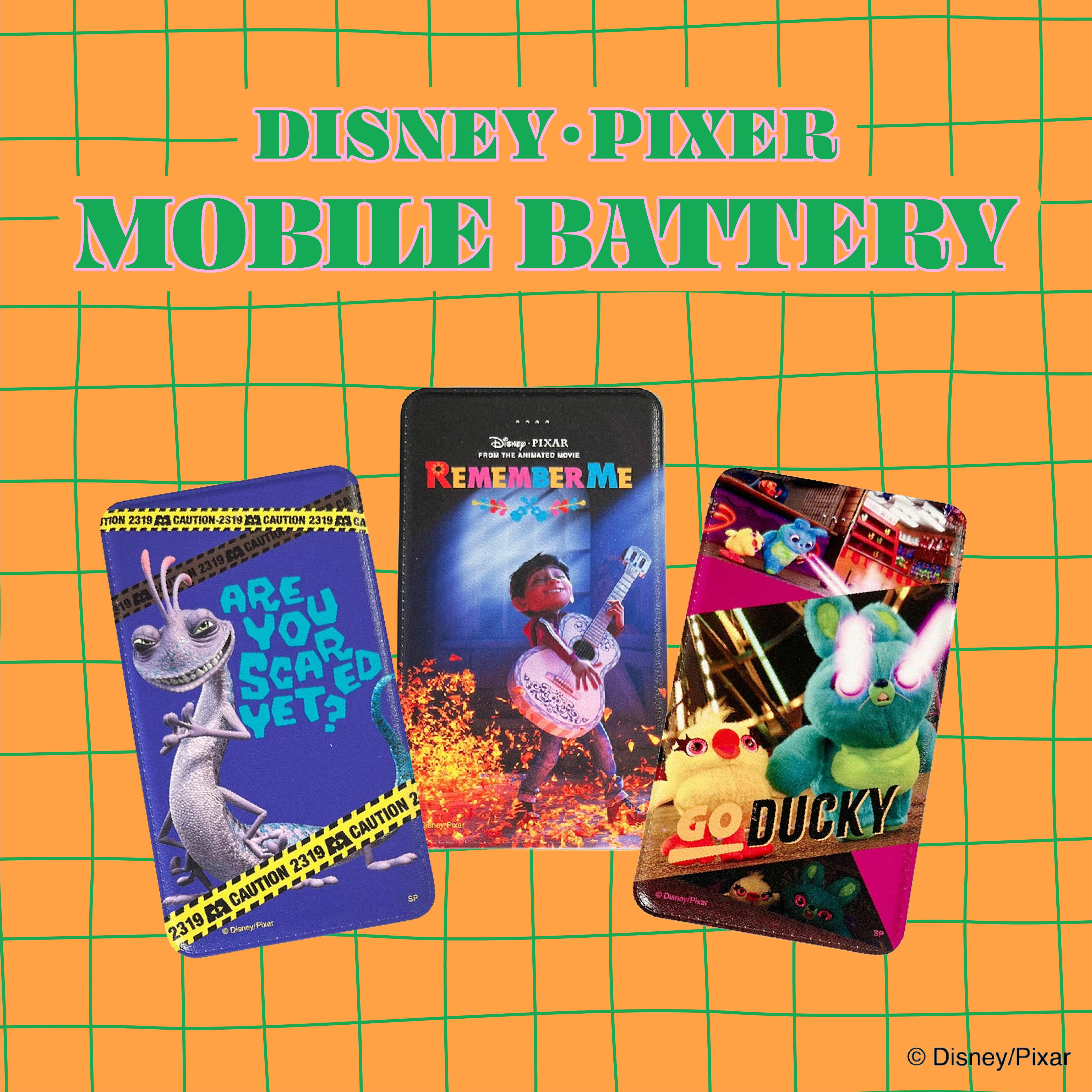 ※予約※ 3種類 DISNEYモバイルバッテリー 3月下旬ごろ出荷予定