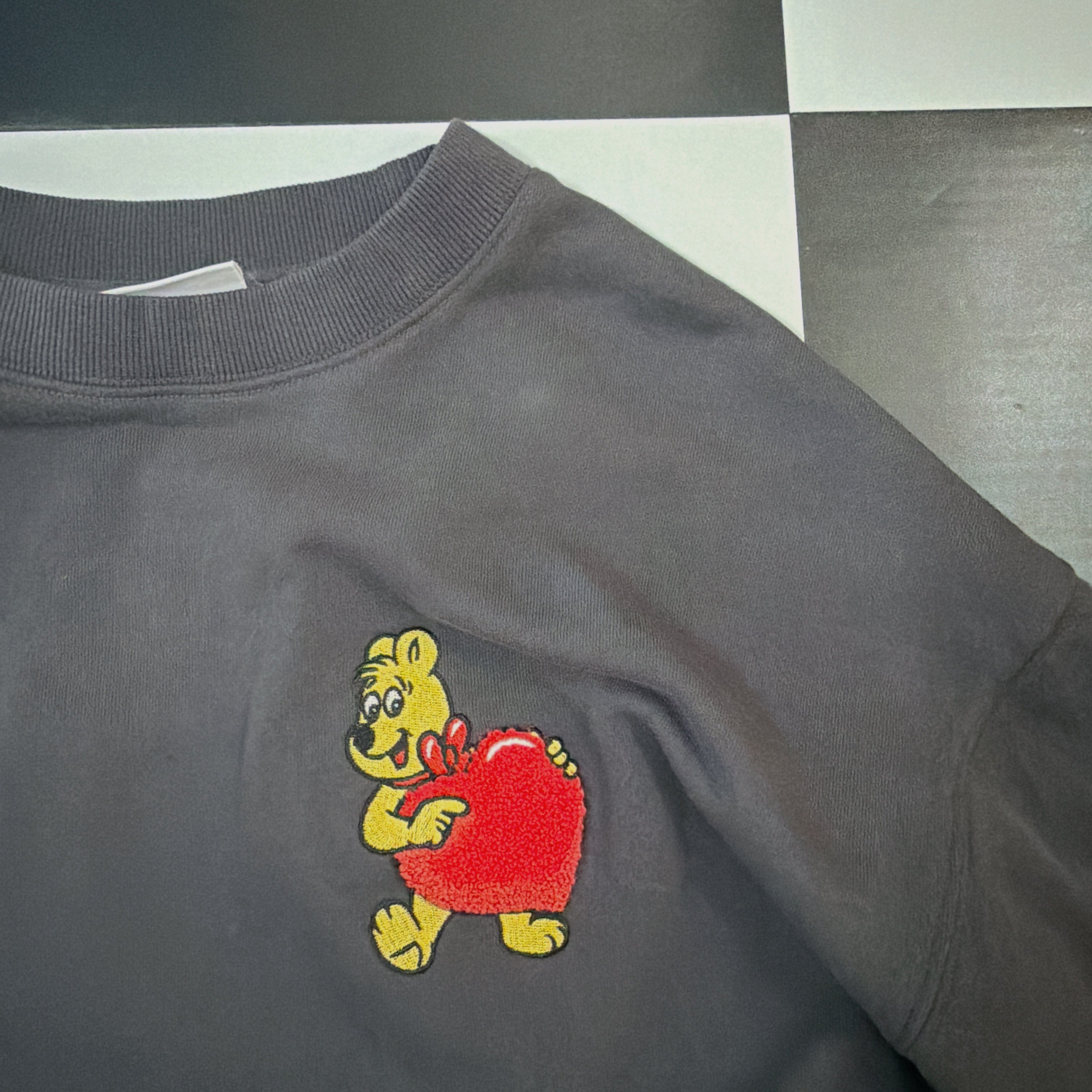 ※上限あり予約※2種類3色 ヴィンテージライクHARIBOスウェット 12月中旬〜下旬ごろのお届け予定