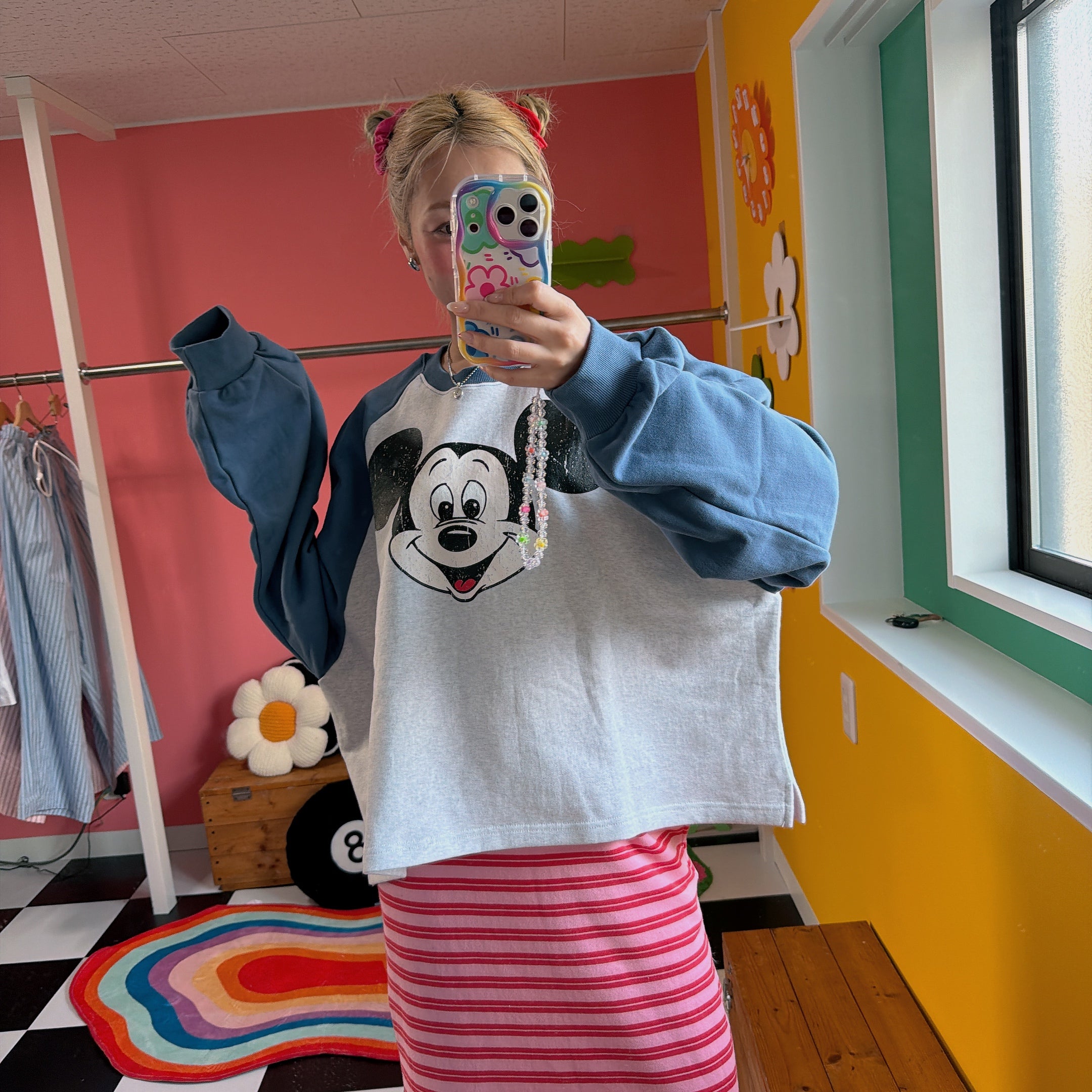 ※予約※3色 ダブルボーダースカート 5月中の出荷予定