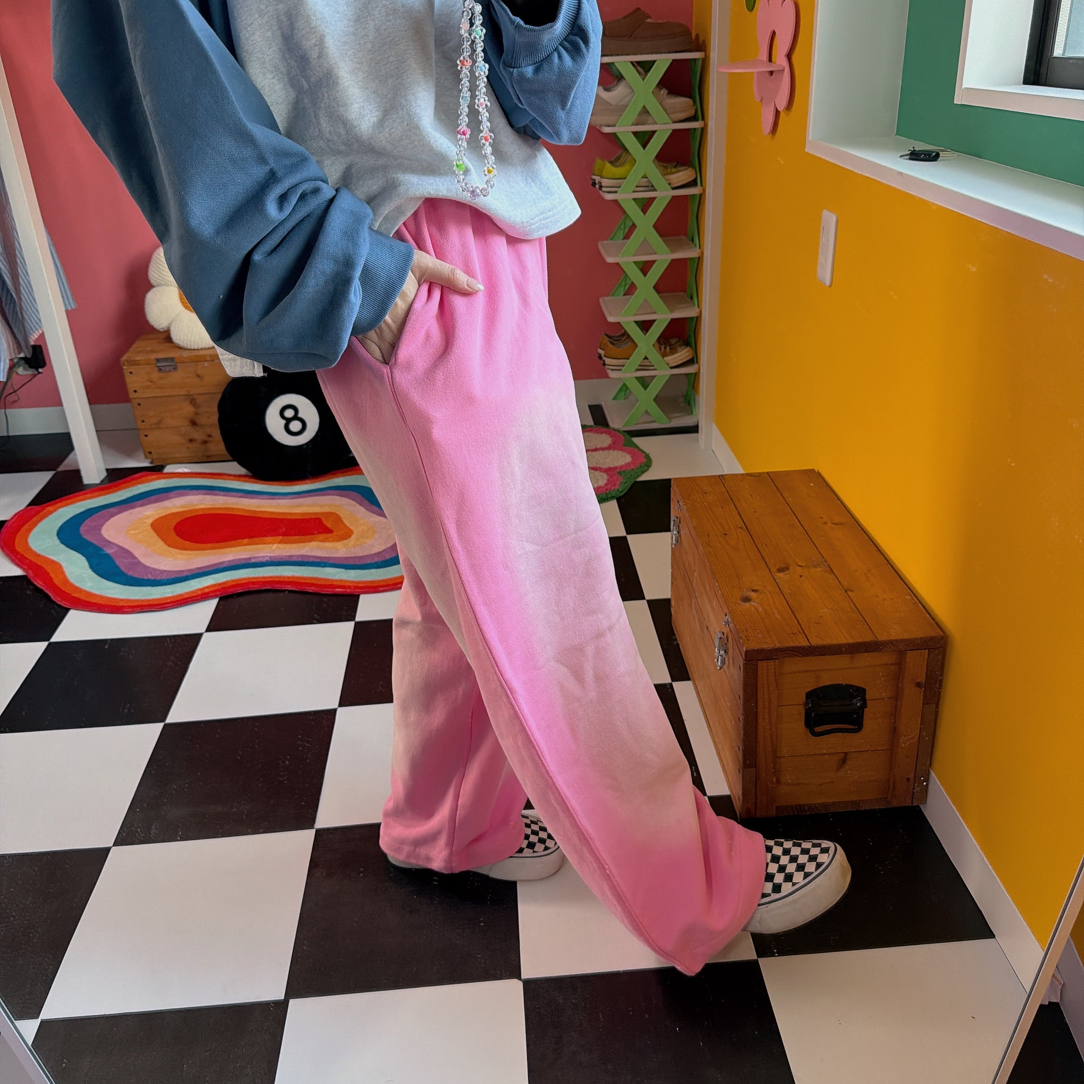 ※予約※2色 ピグメントドロストスウェットパンツ 5月中の出荷予定