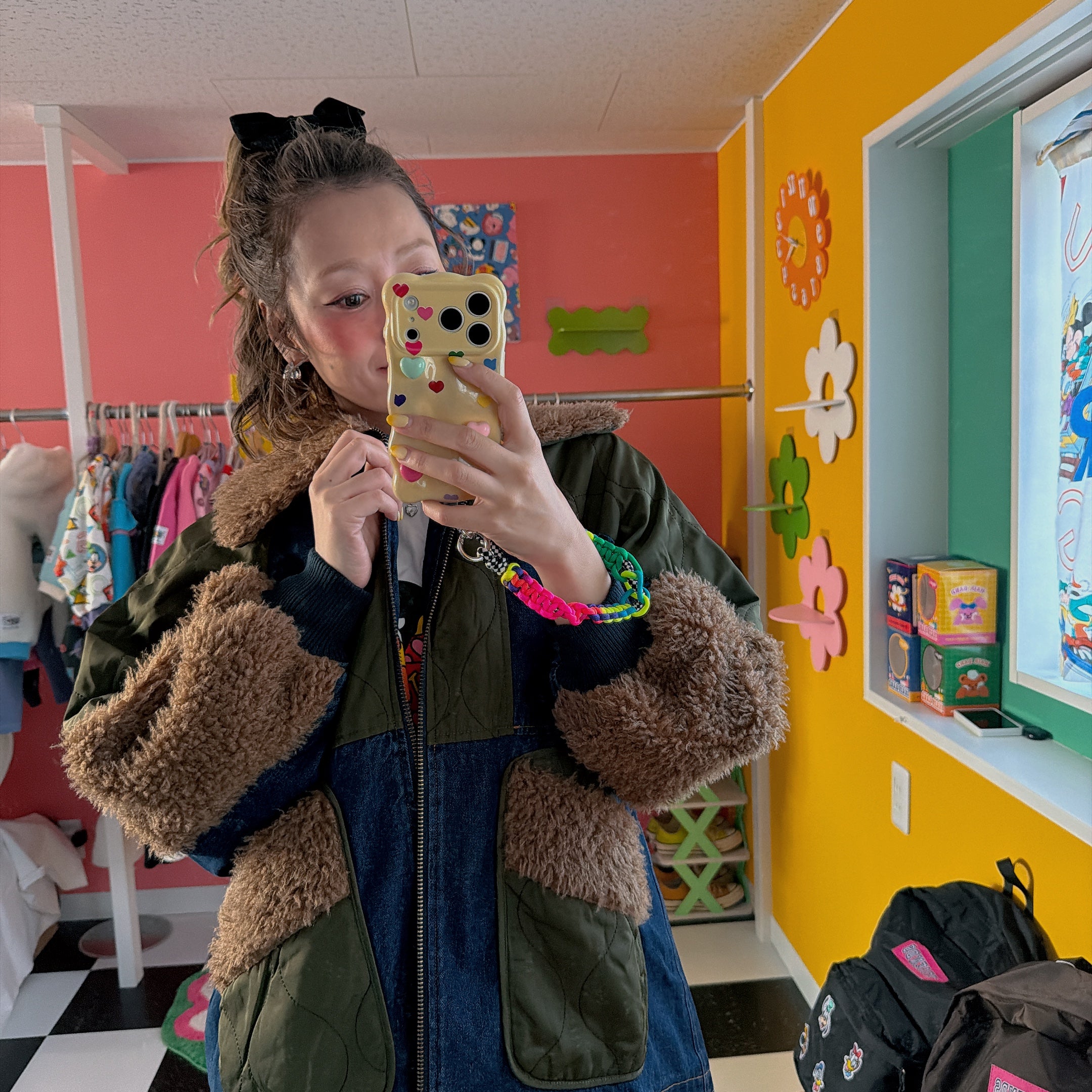 ※上限あり予約※キルティングデニムジャケット11月下旬の出荷予定