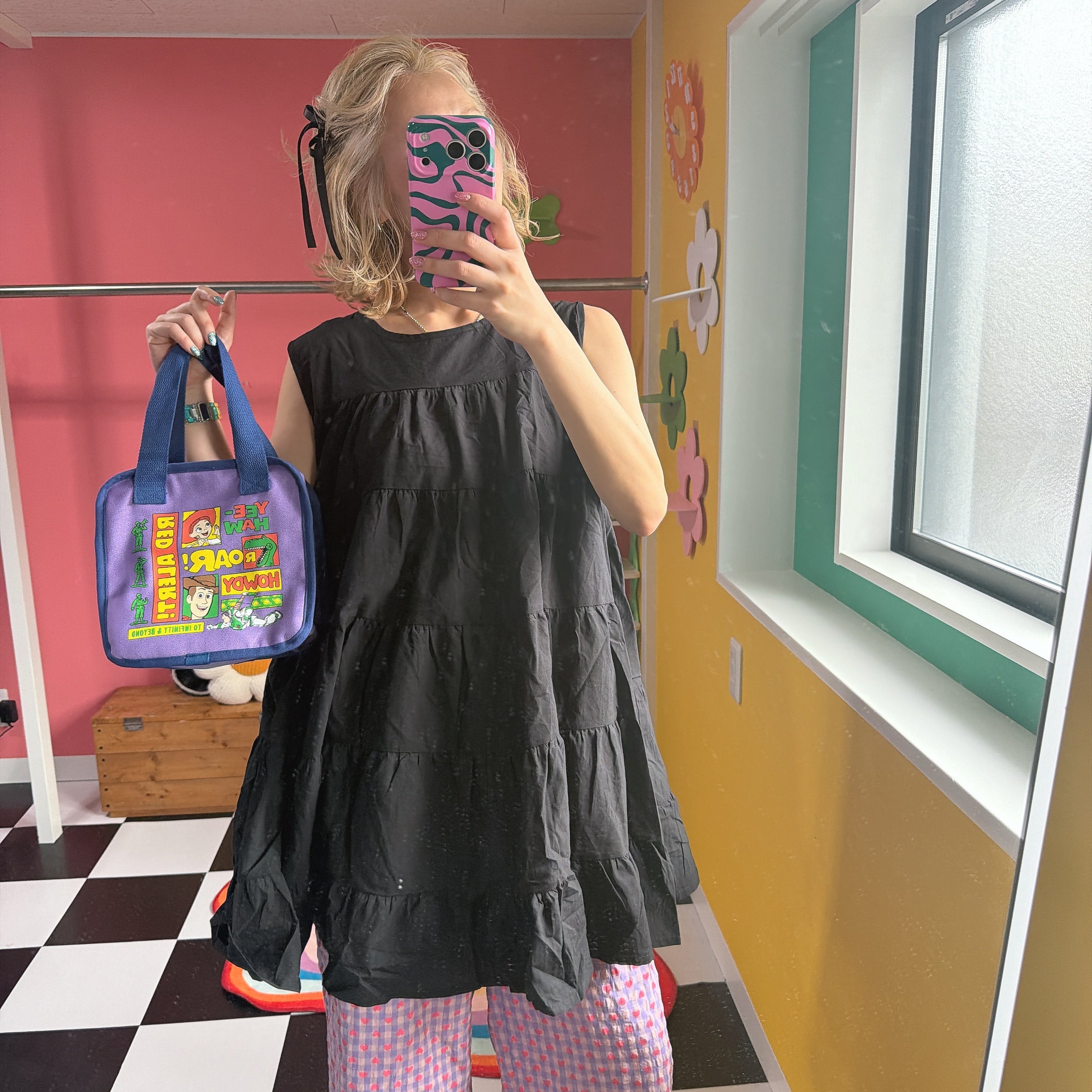 ※予約※ 4色 カラフルティアードブラウス 4月上旬の出荷予定