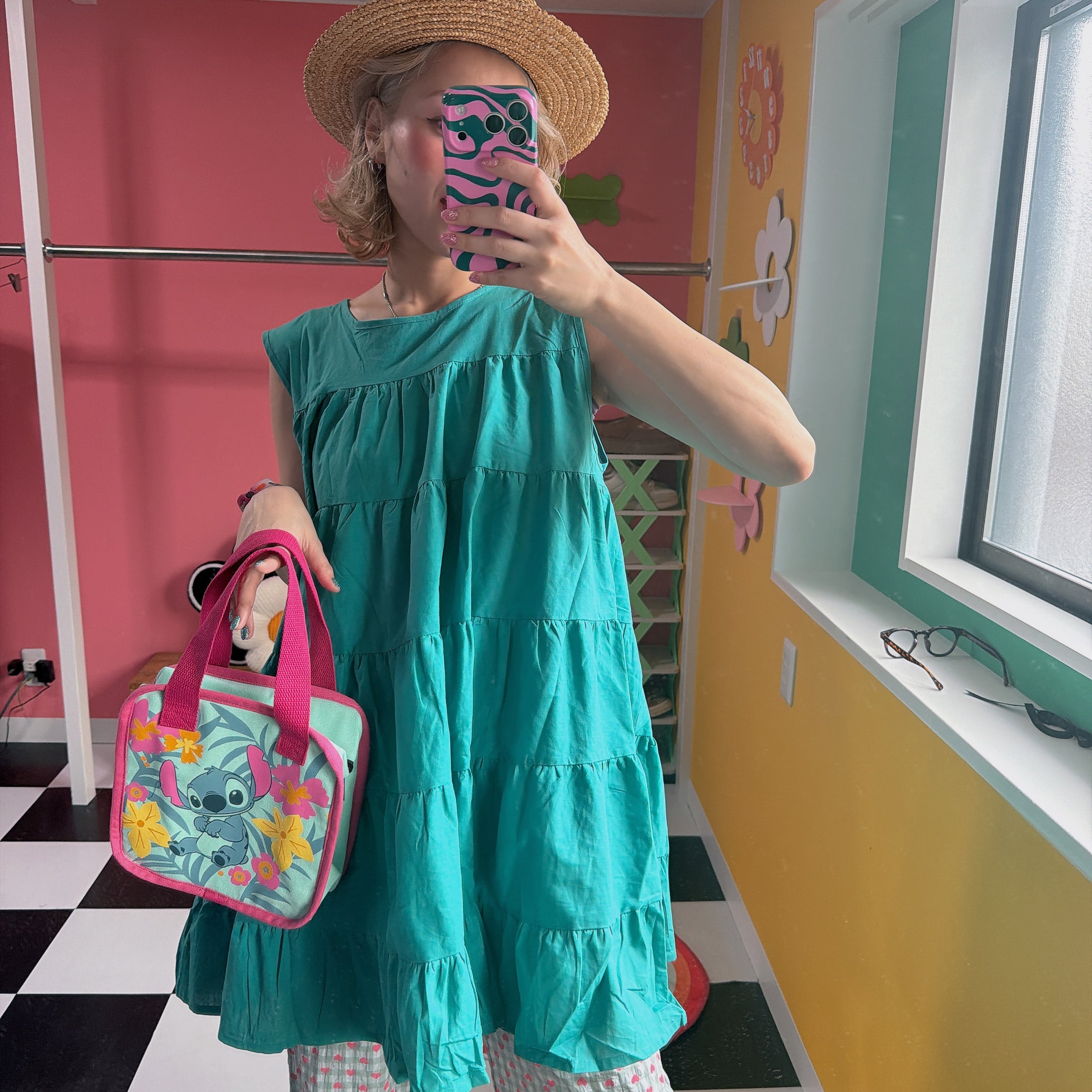 ※予約※ 4色 カラフルティアードブラウス 4月上旬の出荷予定