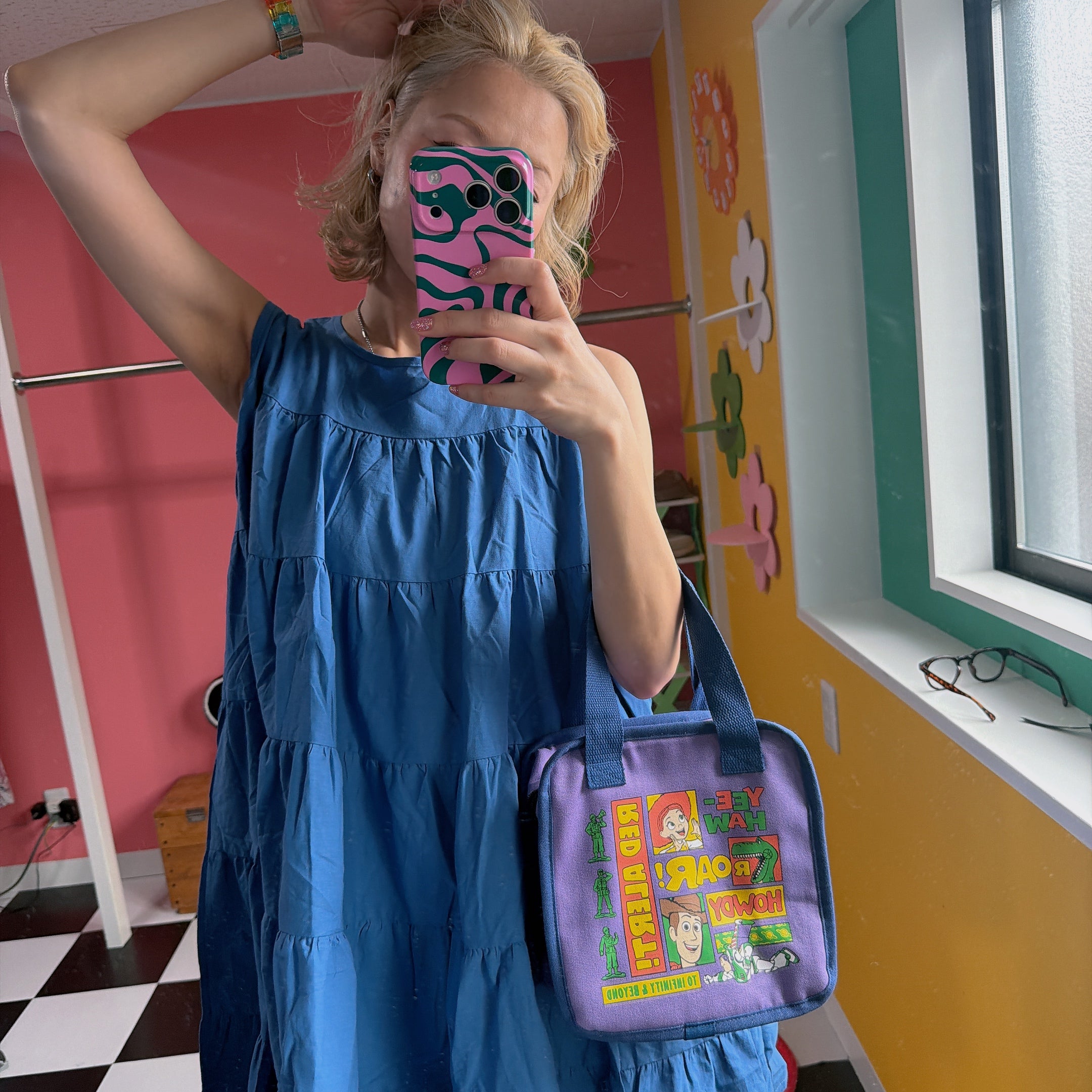 ※予約※ 4色 カラフルティアードブラウス 4月上旬の出荷予定