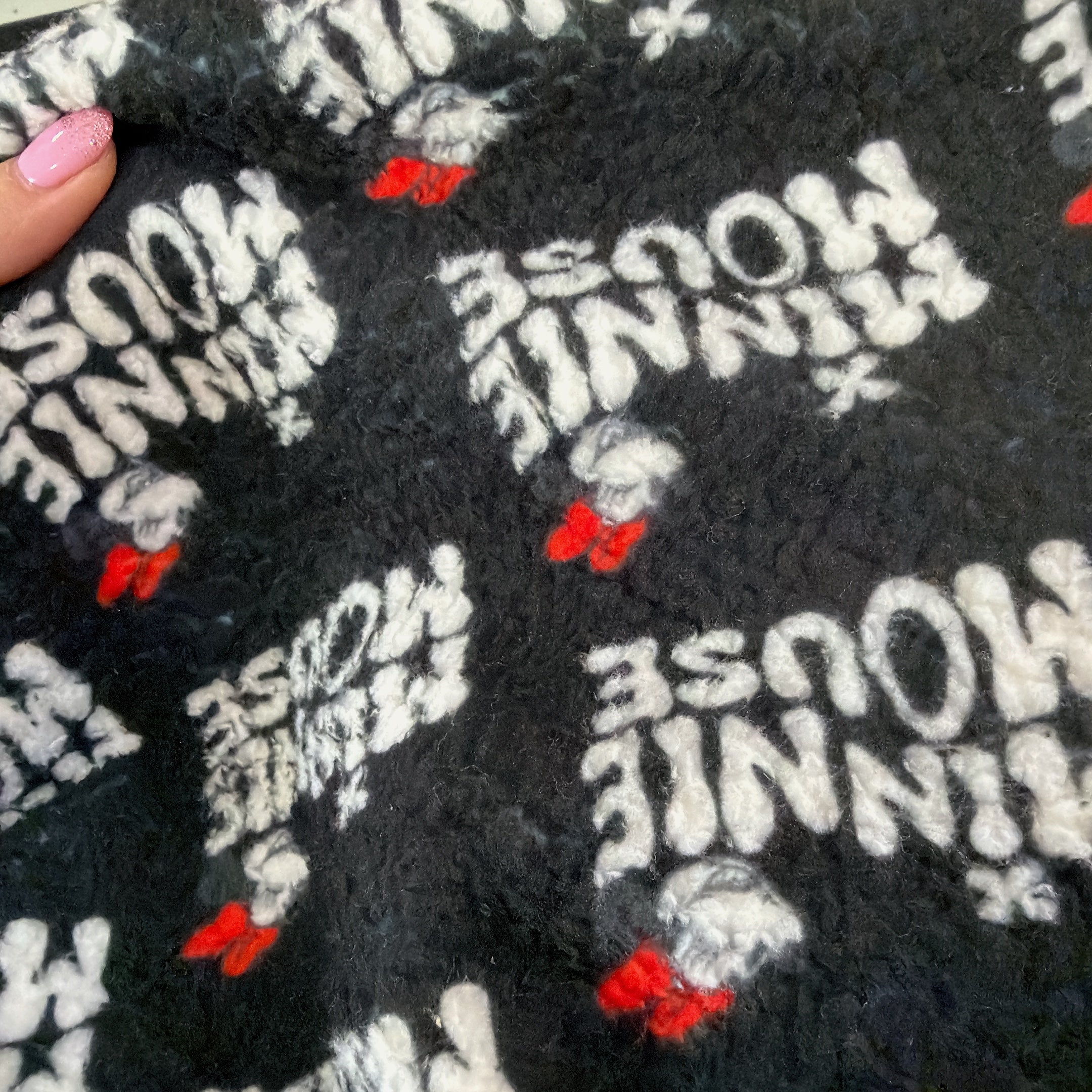 ※予約※3色 ディズニー裏ボアパンツ 12月中の出荷予定