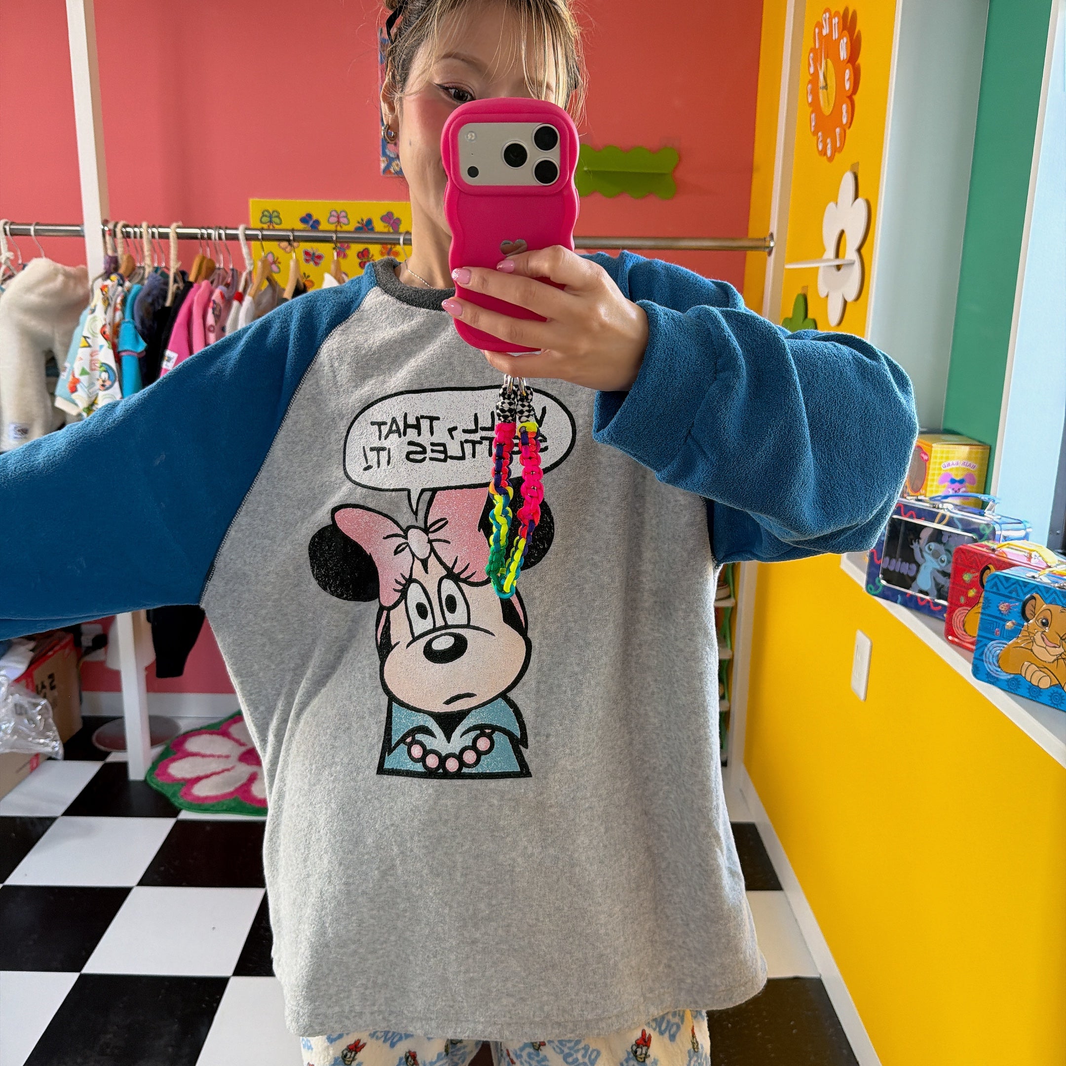 ※予約※2色 ミニーラグランオーバーサイズスウェット 12月中の出荷予定