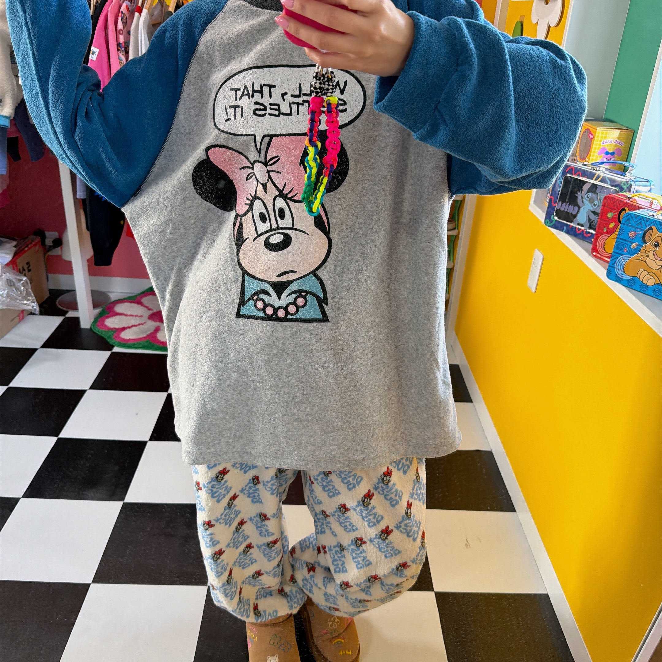 ※予約※2色 ミニーラグランオーバーサイズスウェット 12月中の出荷予定