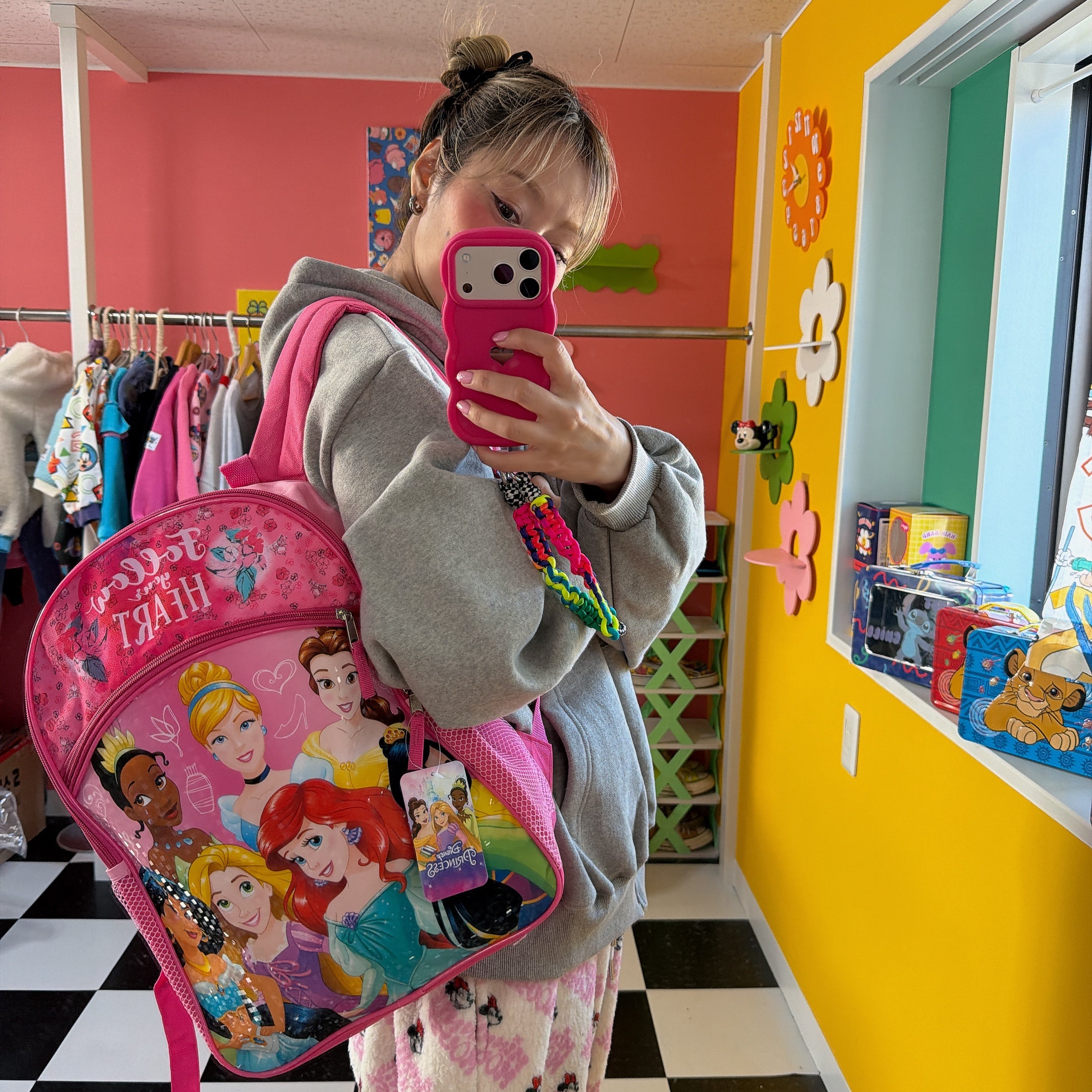 ※上限あり予約※2色 ディズニープリンセスリュック 11月中の出荷予定