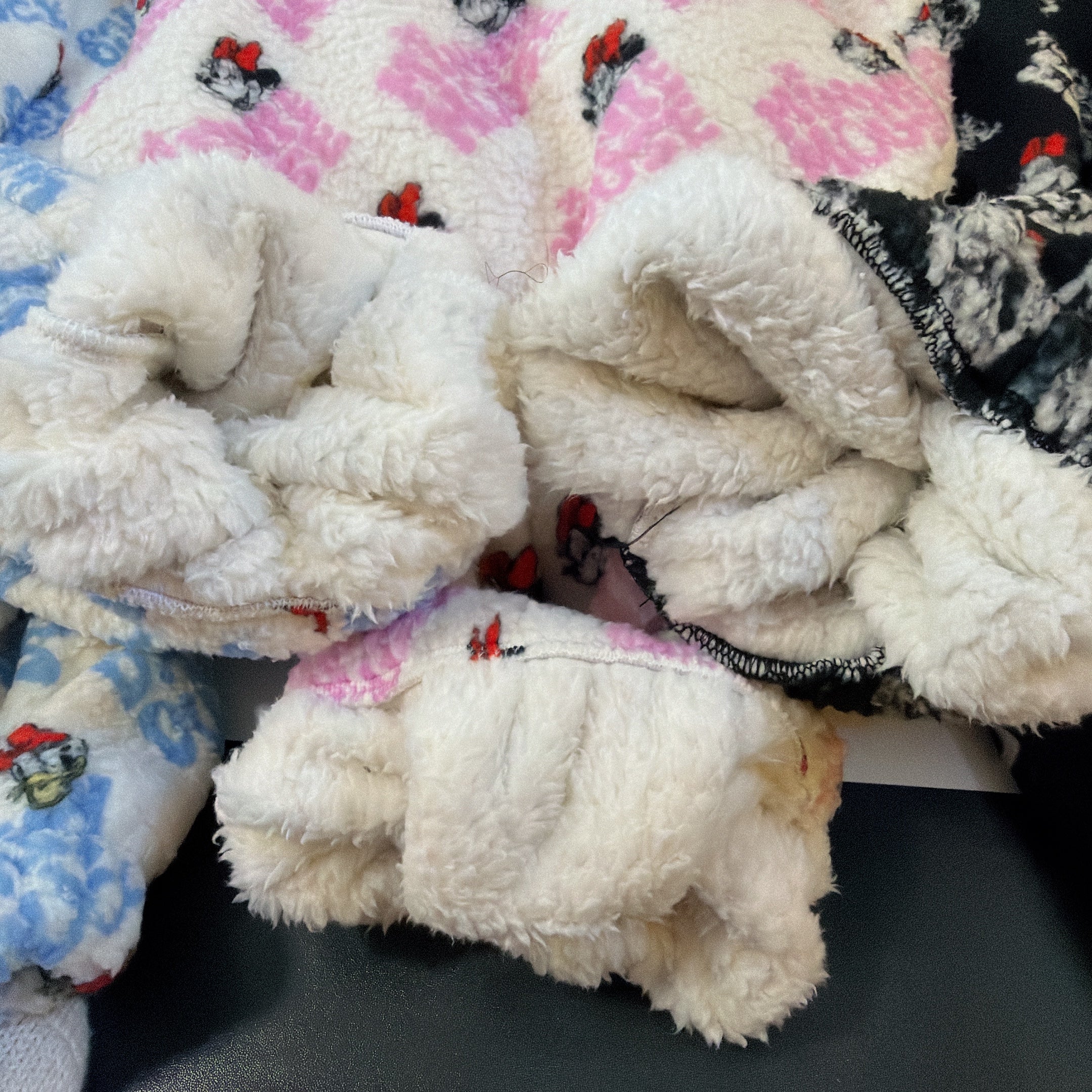 ※予約※3色 ディズニー裏ボアパンツ 12月中の出荷予定