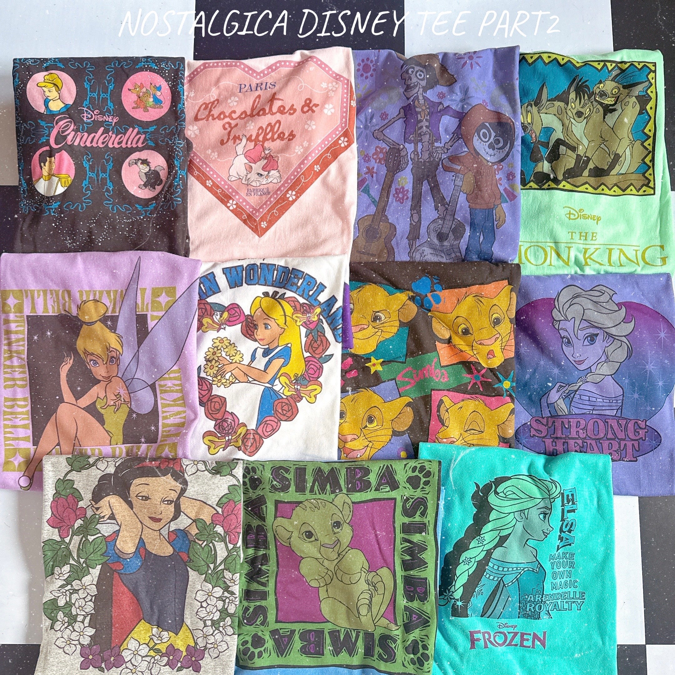 ※一部再生産※ NOSTALDGICA DISNEY TEE 11月上旬〜中旬の出荷予定