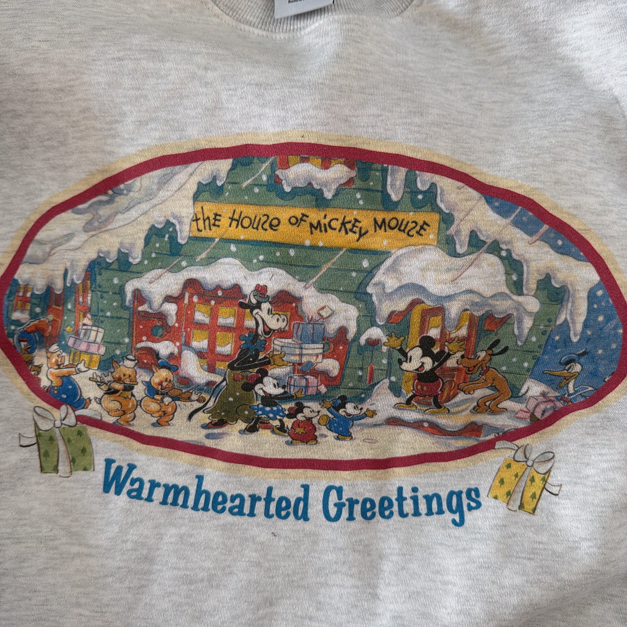 ※再販予約※ミッキーハウススウェット 12月下旬〜1月中旬ごろの出荷予定