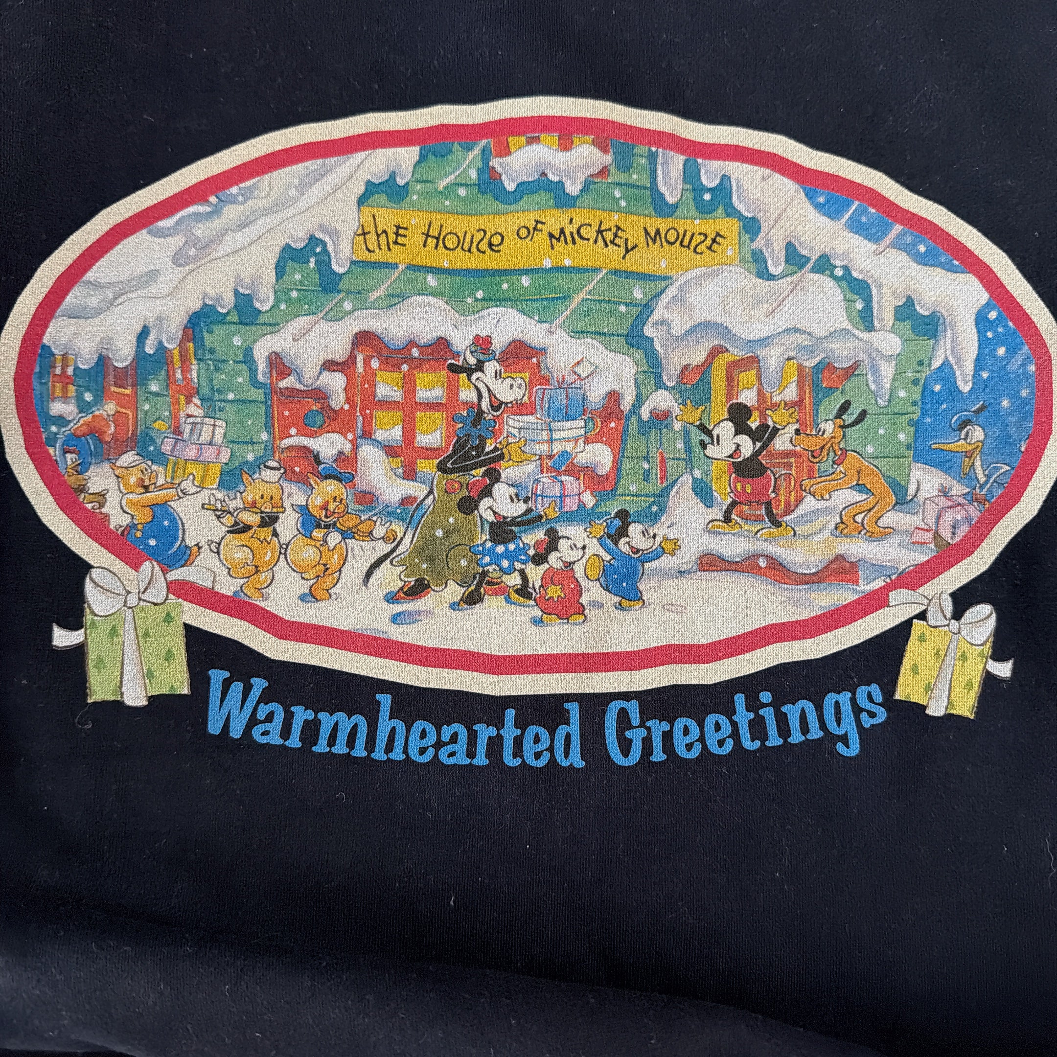 ※再販予約※ミッキーハウススウェット 12月下旬〜1月中旬ごろの出荷予定