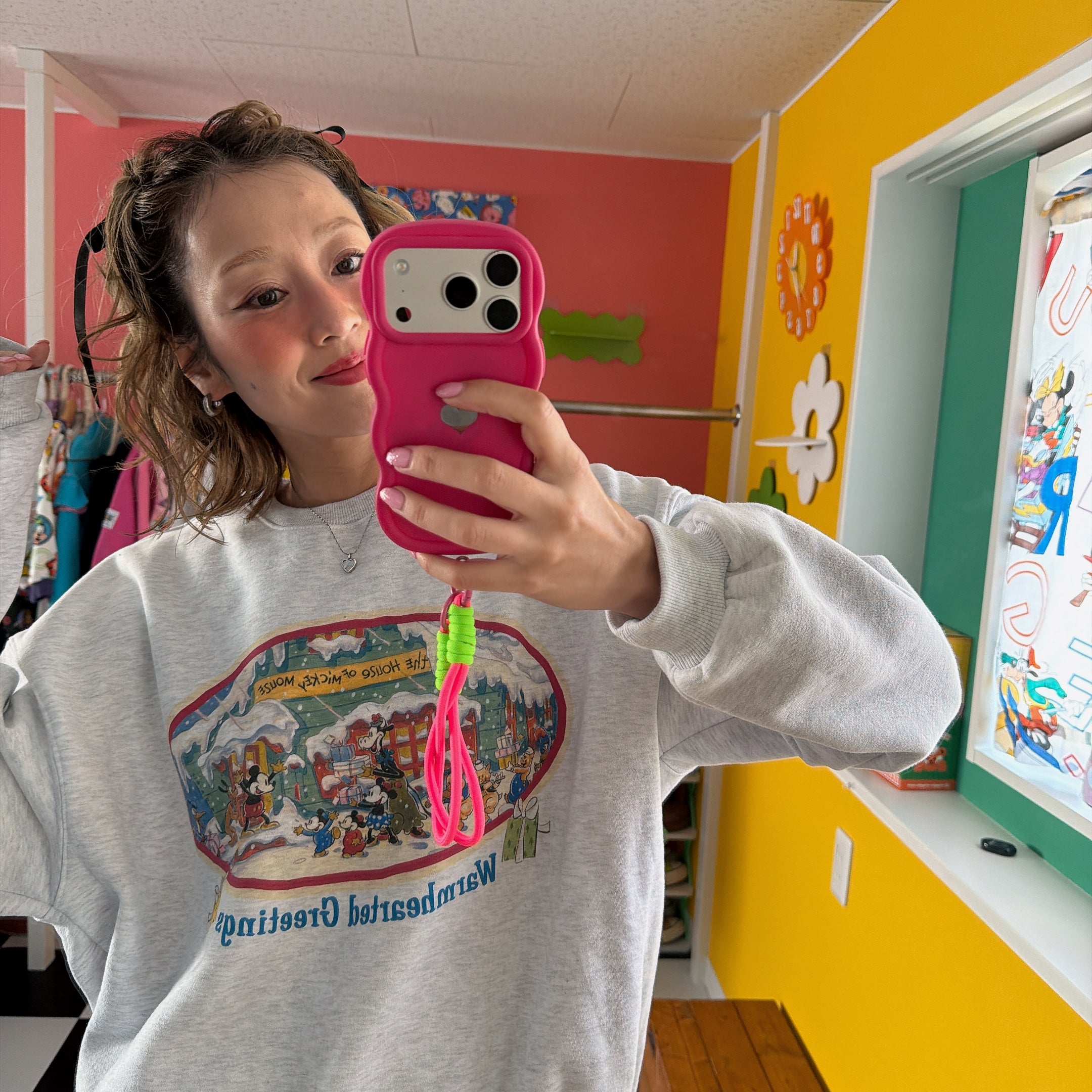 ※再販予約※ミッキーハウススウェット 12月下旬〜1月中旬ごろの出荷予定