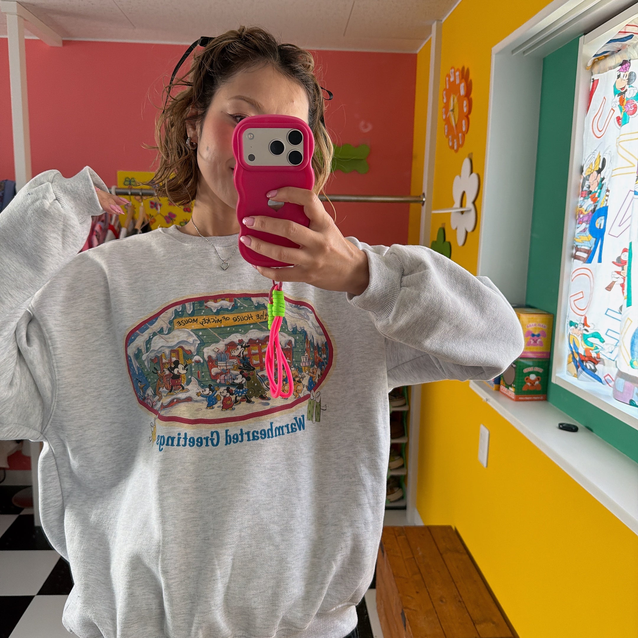 ※再販予約※ミッキーハウススウェット 12月下旬〜1月中旬ごろの出荷予定