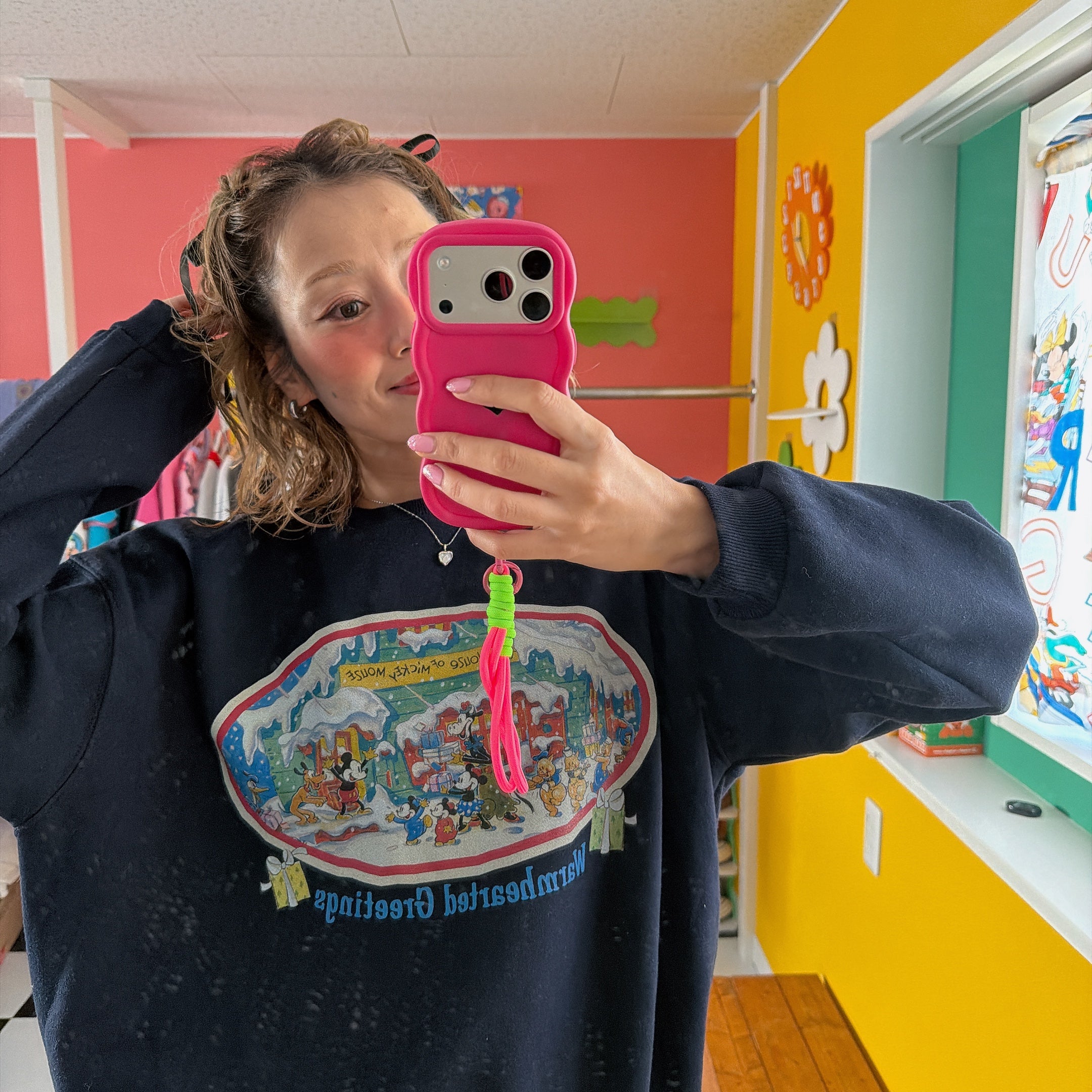 ※再販予約※ミッキーハウススウェット 12月下旬〜1月中旬ごろの出荷予定