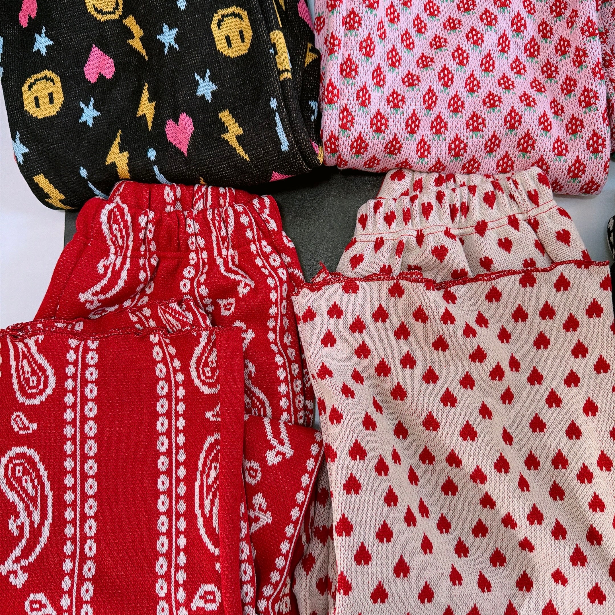 ※予約※6種類 総柄ニットパンツシリーズ♡2月上旬ごろ出荷予定