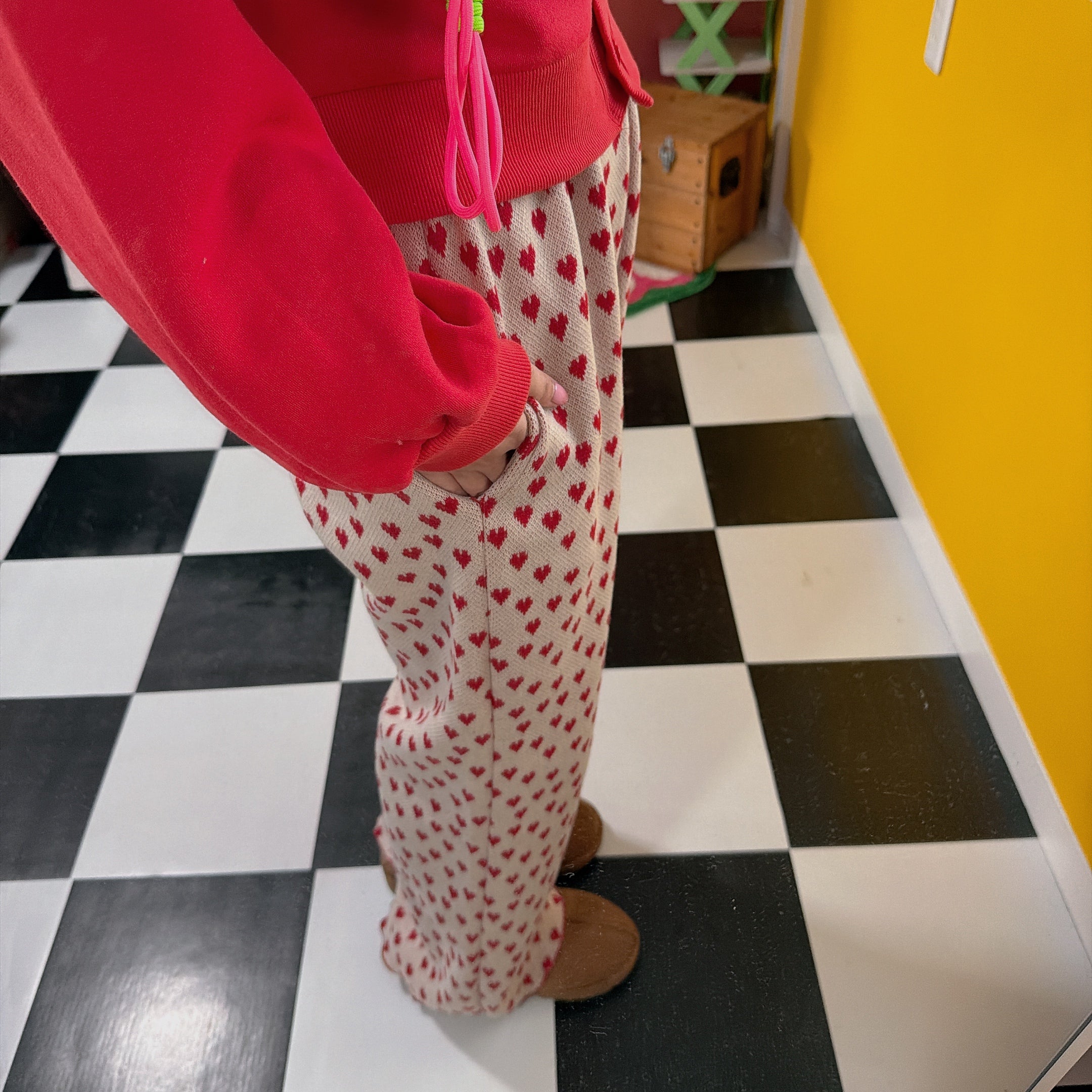 ※予約※6種類 総柄ニットパンツシリーズ♡2月上旬ごろ出荷予定