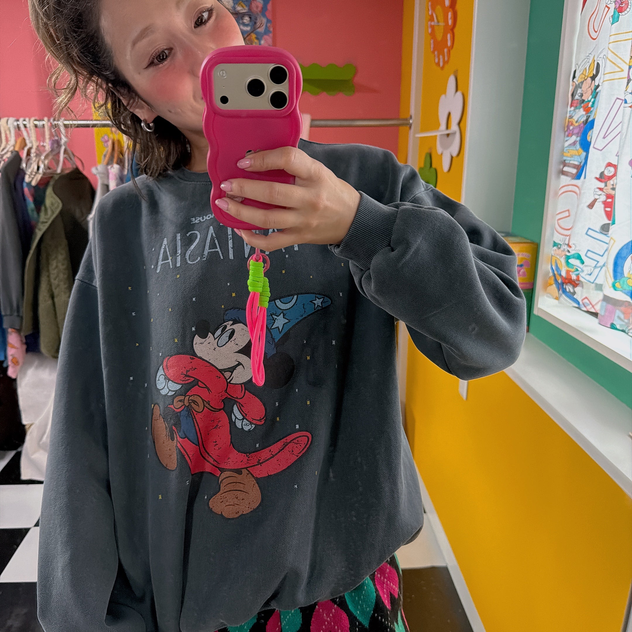 ※予約※2色 FANTASIAピグメントスウェット 2月上旬出荷予定