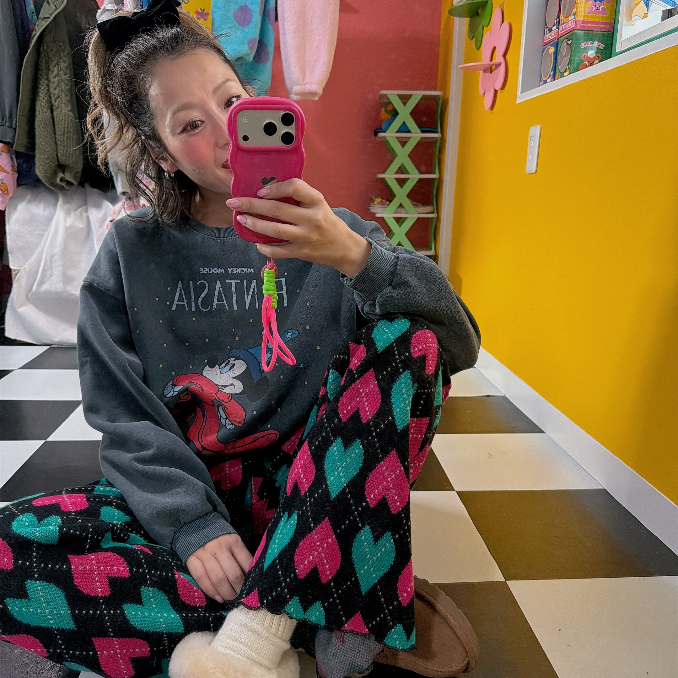 ※予約※2色 FANTASIAピグメントスウェット 2月上旬出荷予定