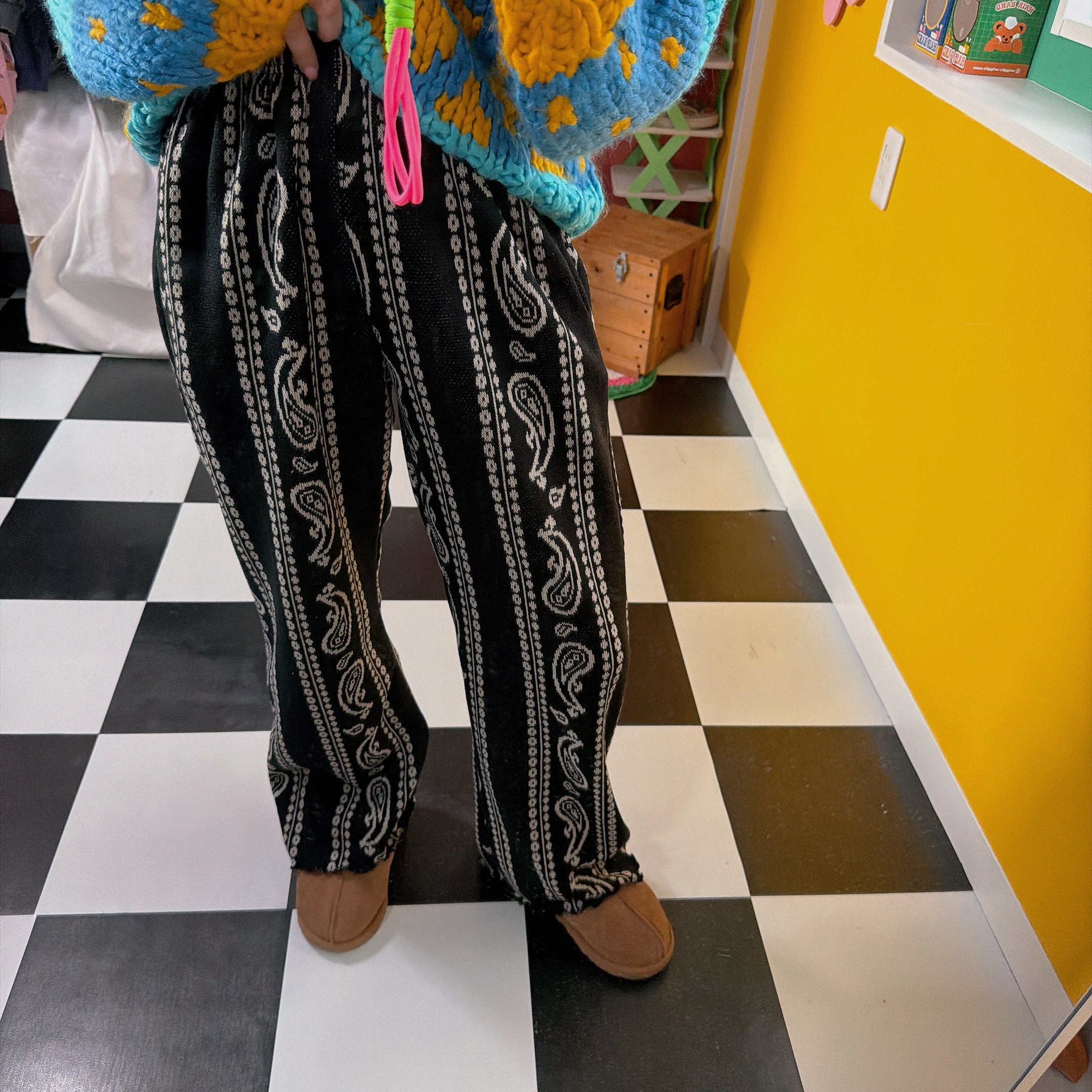 ※予約※6種類 総柄ニットパンツシリーズ♡2月上旬ごろ出荷予定