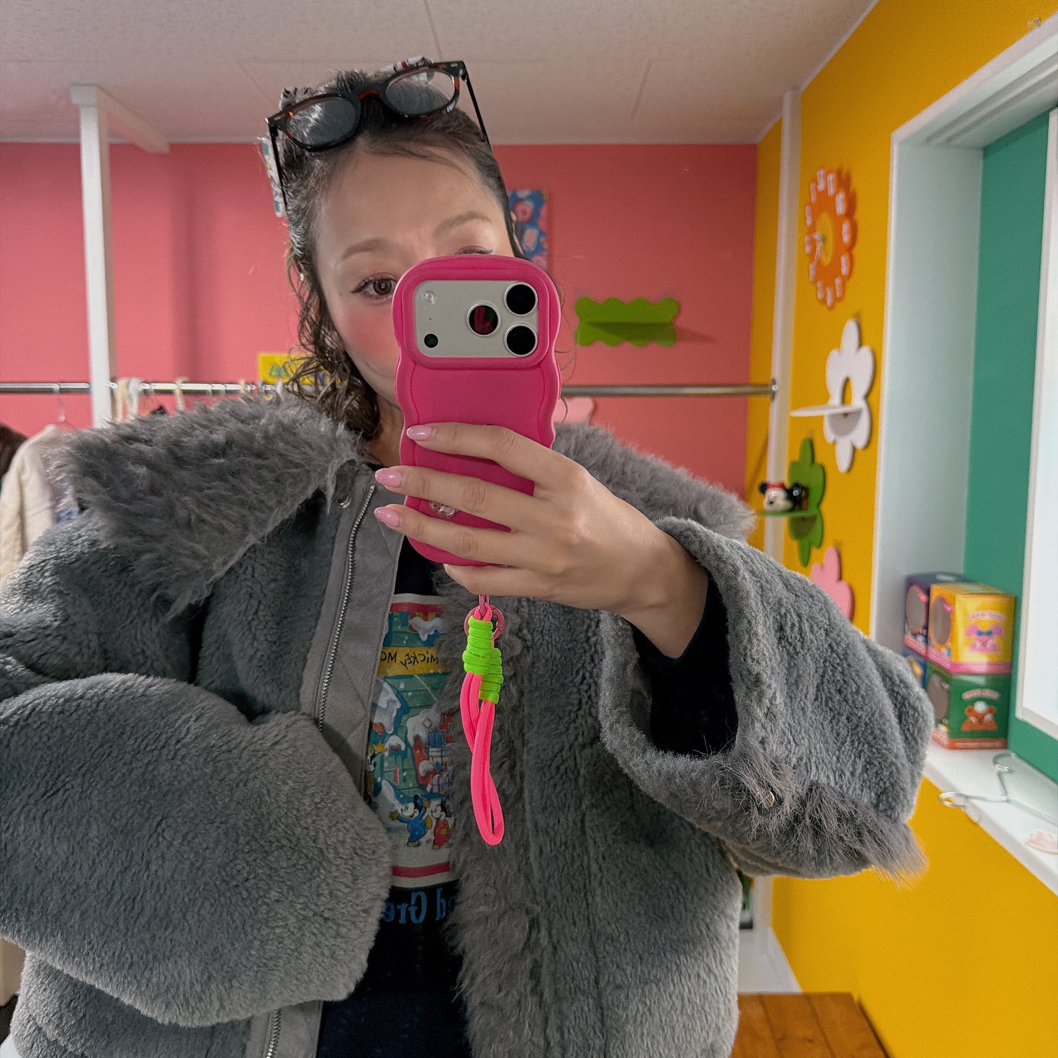 ※予約※2色 セーターカーラームートンジャケット 1月中の出荷予定