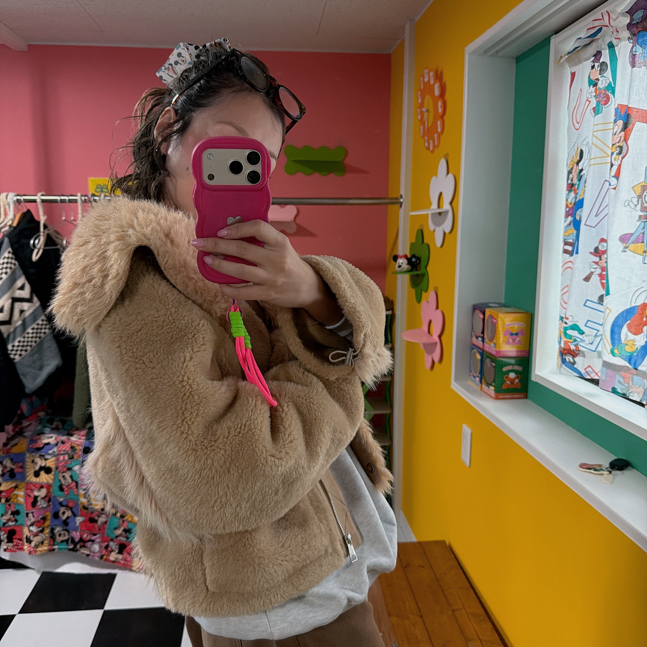 ※予約※2色 セーターカーラームートンジャケット 1月中の出荷予定