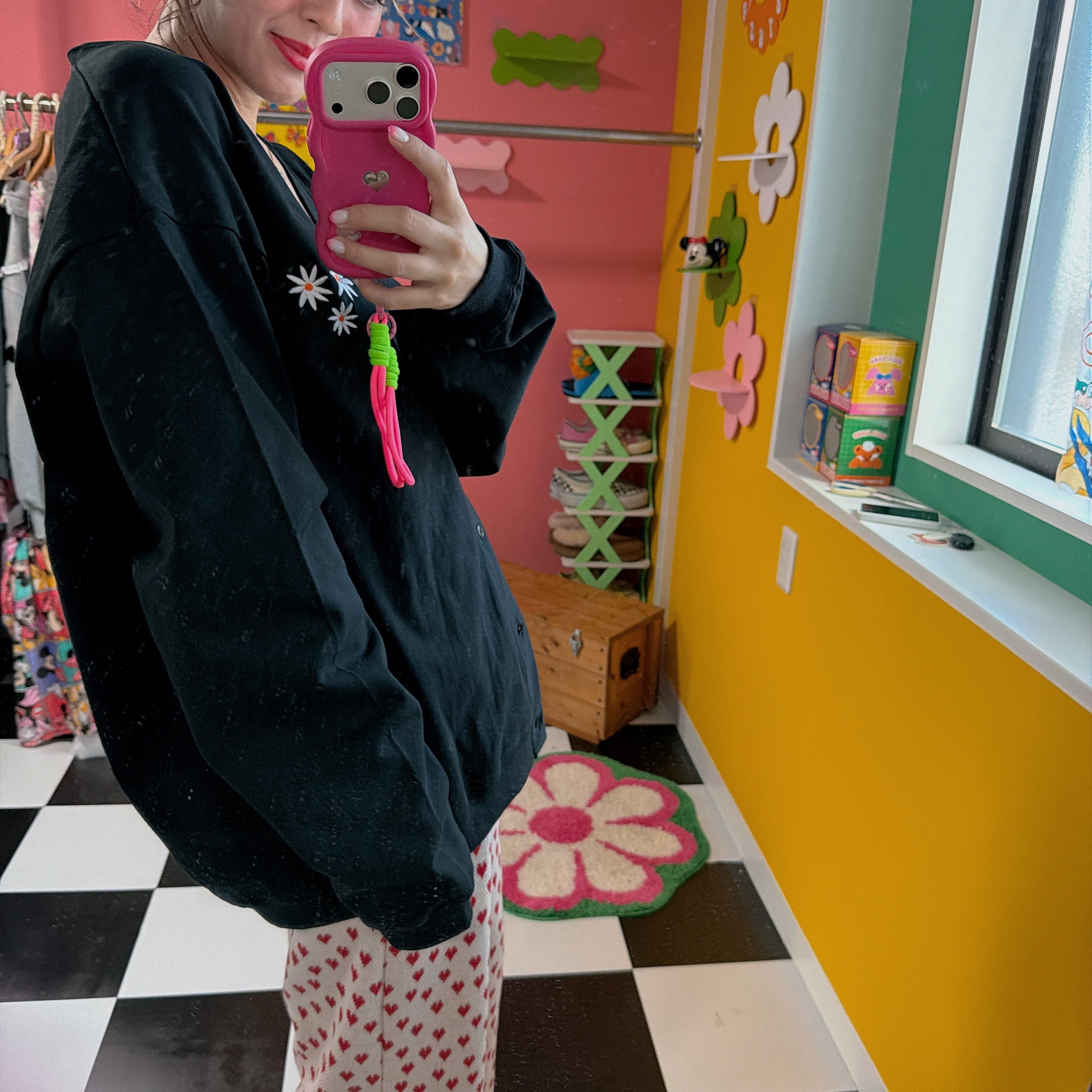 ※予約※2色LINK@ NEWロゴオリジナルシリーズ♡スウェットカーディガン 1月下旬〜2月上旬発送予定