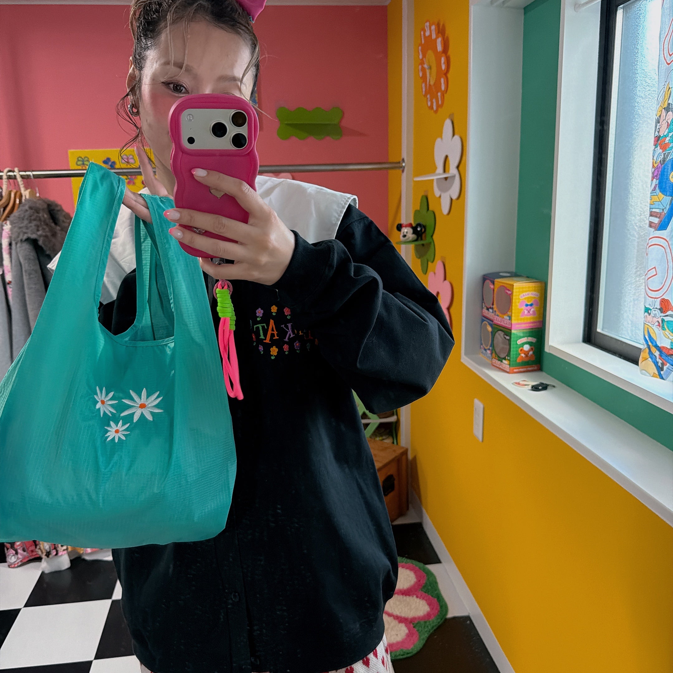 ※予約※2色2サイズ LINK@ NEWロゴオリジナルシリーズ♡ショッピングバッグ 1月下旬〜2月上旬発送予定