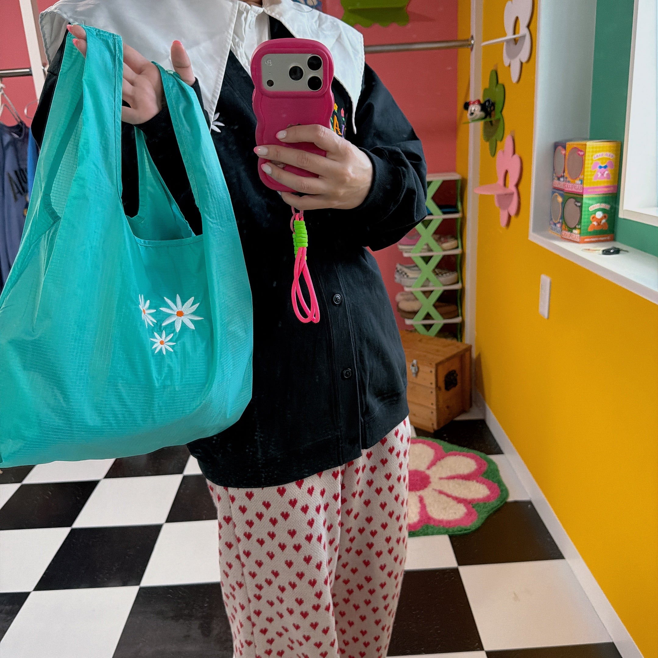 ※予約※2色2サイズ LINK@ NEWロゴオリジナルシリーズ♡ショッピングバッグ 1月下旬〜2月上旬発送予定