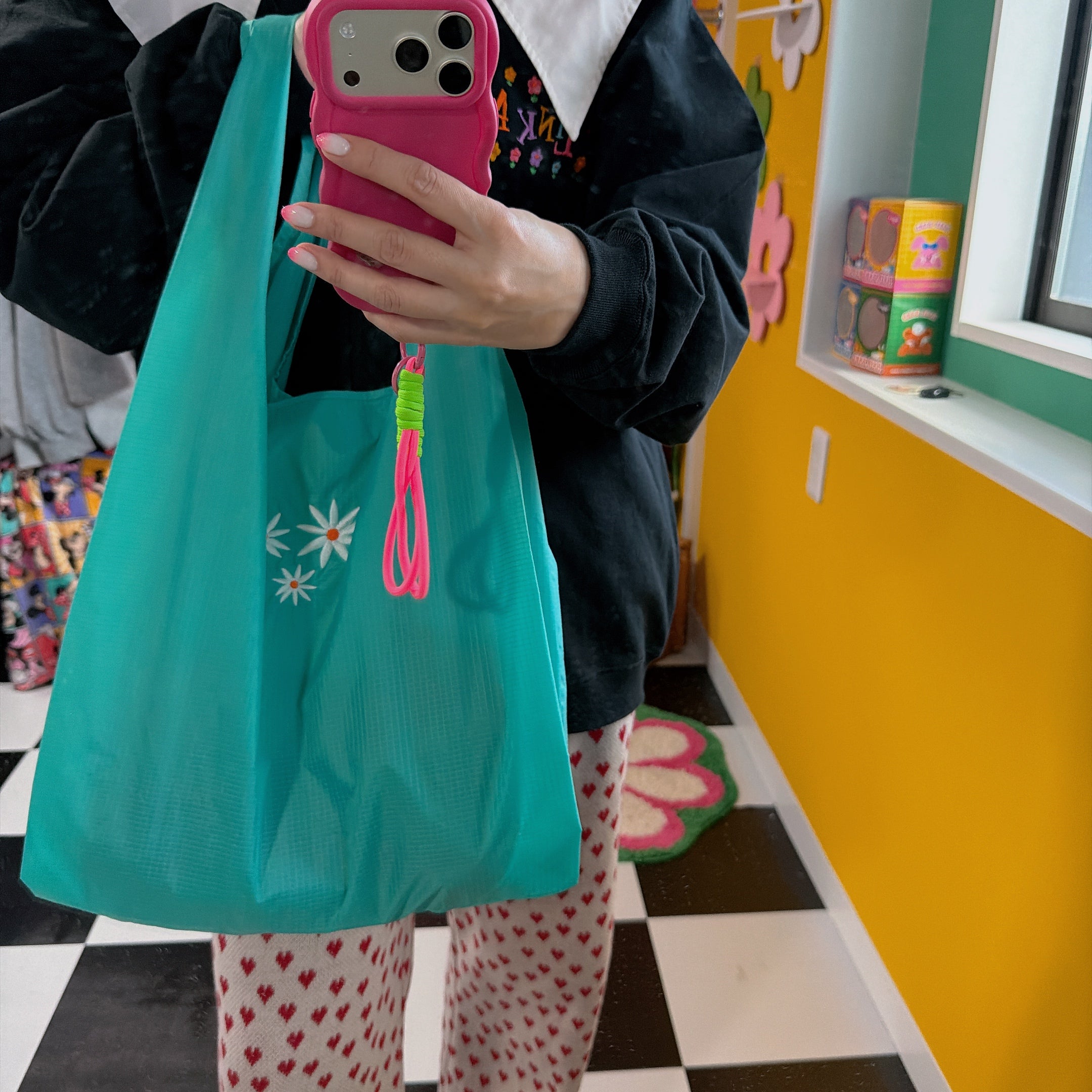 ※予約※2色2サイズ LINK@ NEWロゴオリジナルシリーズ♡ショッピングバッグ 1月下旬〜2月上旬発送予定