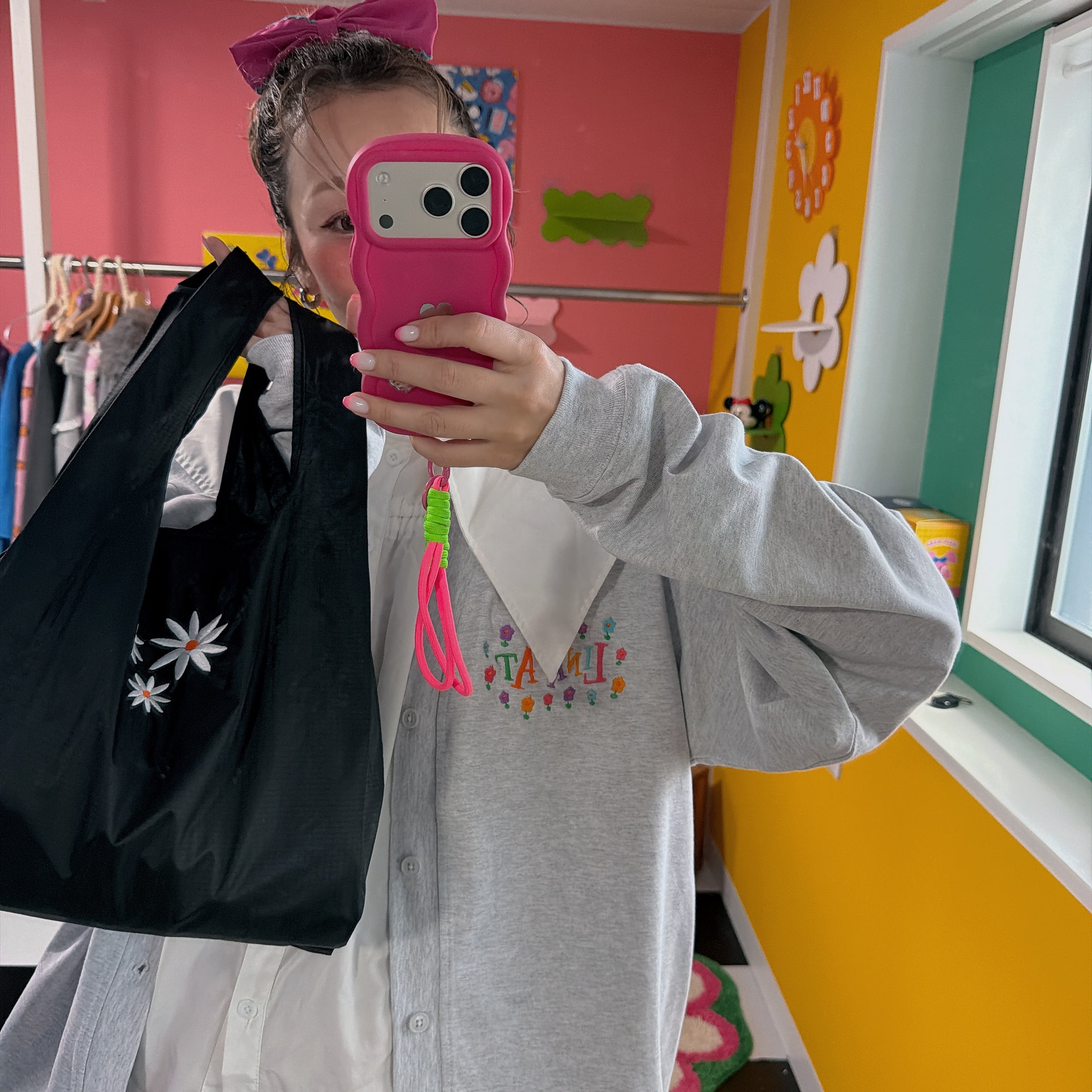 ※予約※2色2サイズ LINK@ NEWロゴオリジナルシリーズ♡ショッピングバッグ 1月下旬〜2月上旬発送予定