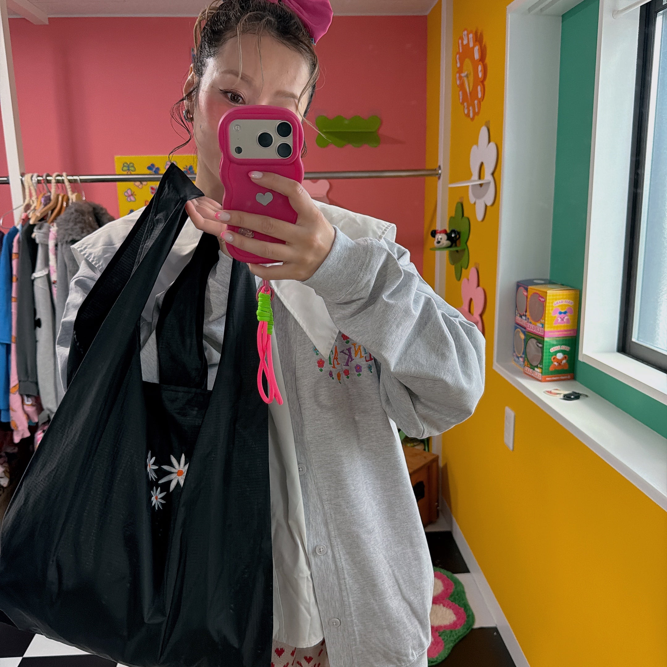 ※予約※2色2サイズ LINK@ NEWロゴオリジナルシリーズ♡ショッピングバッグ 1月下旬〜2月上旬発送予定