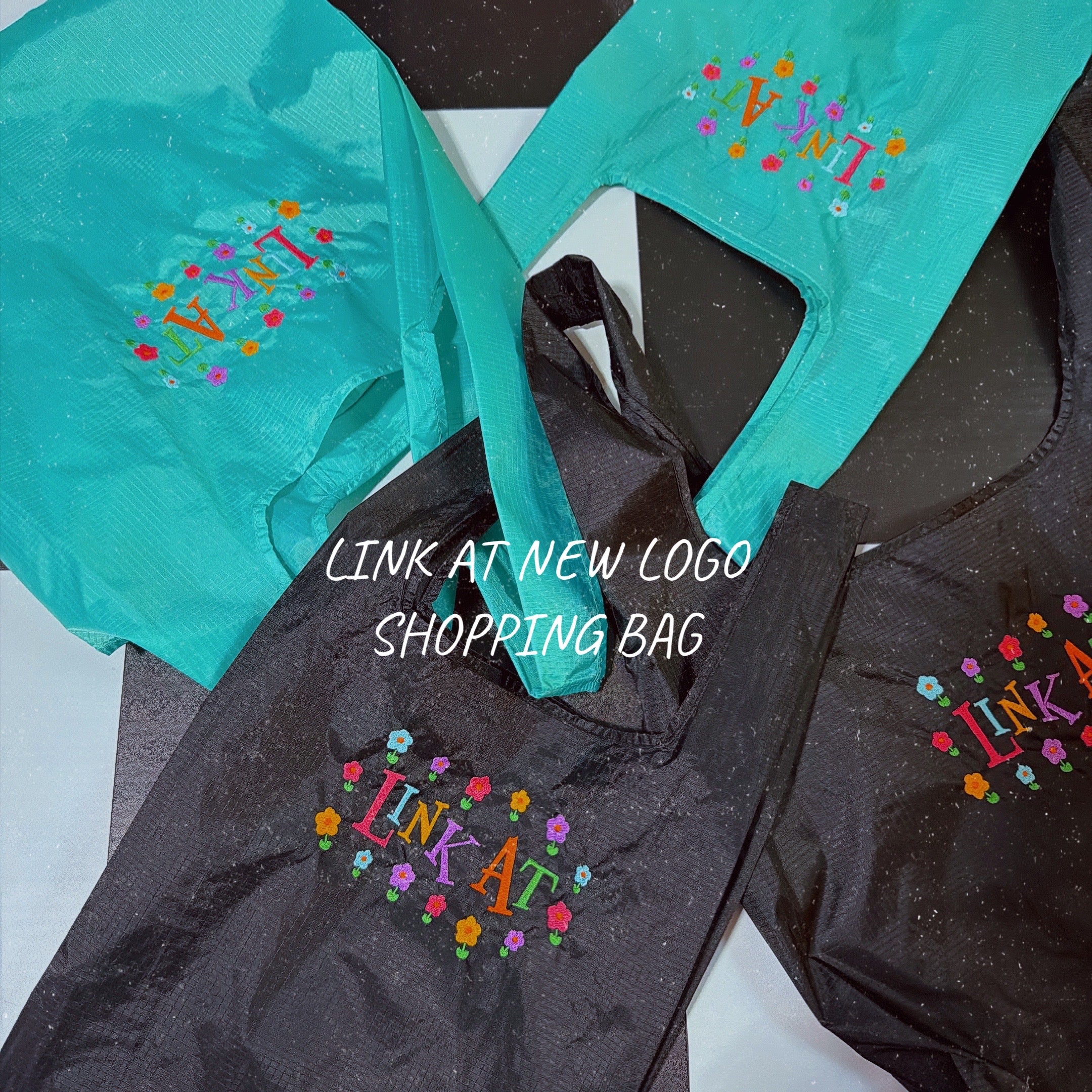 ※予約※2色2サイズ LINK@ NEWロゴオリジナルシリーズ♡ショッピングバッグ 1月下旬〜2月上旬発送予定