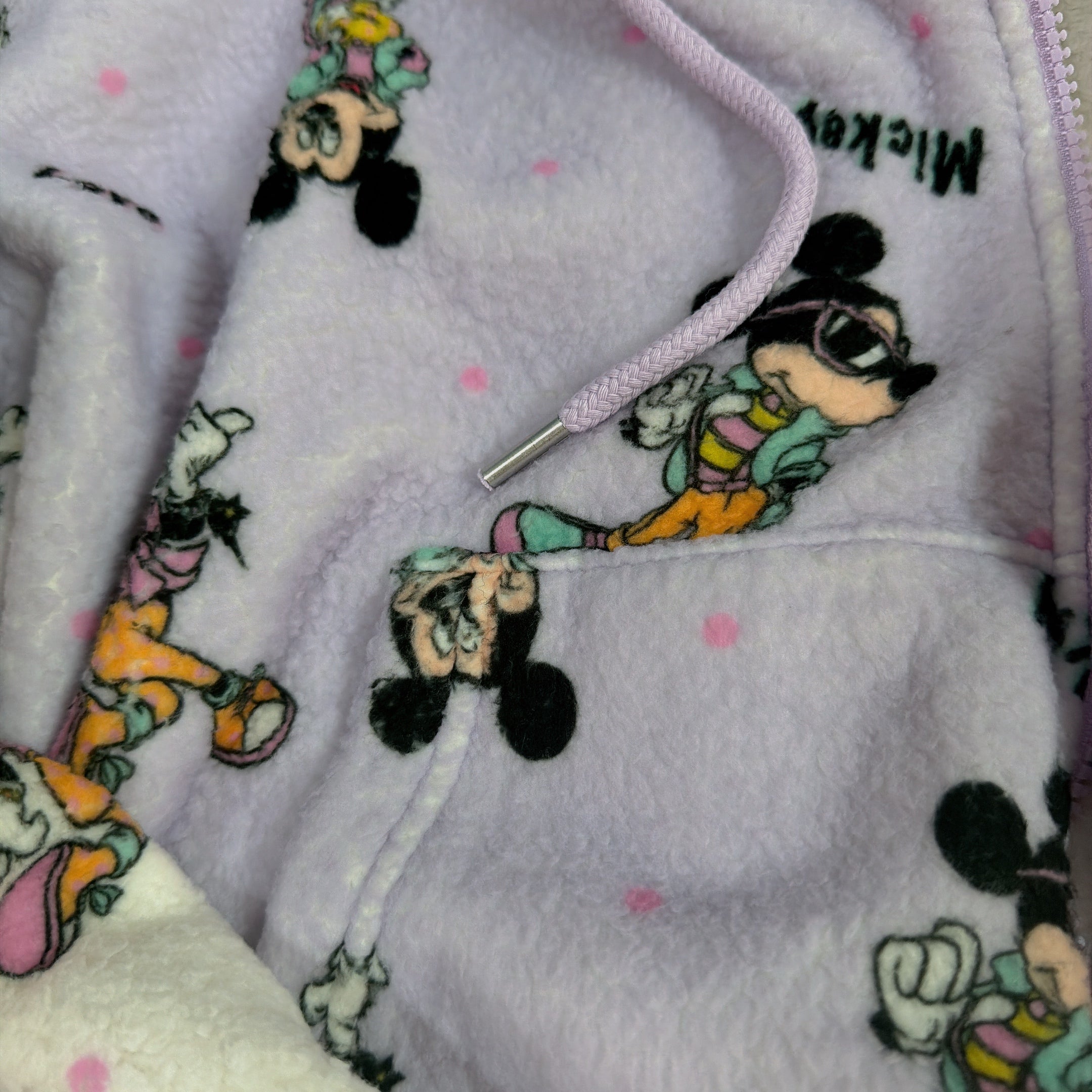 *Pre-order* 3-color Mickey and Friends fluffy hoodie. Scheduled to ship late January to early February.