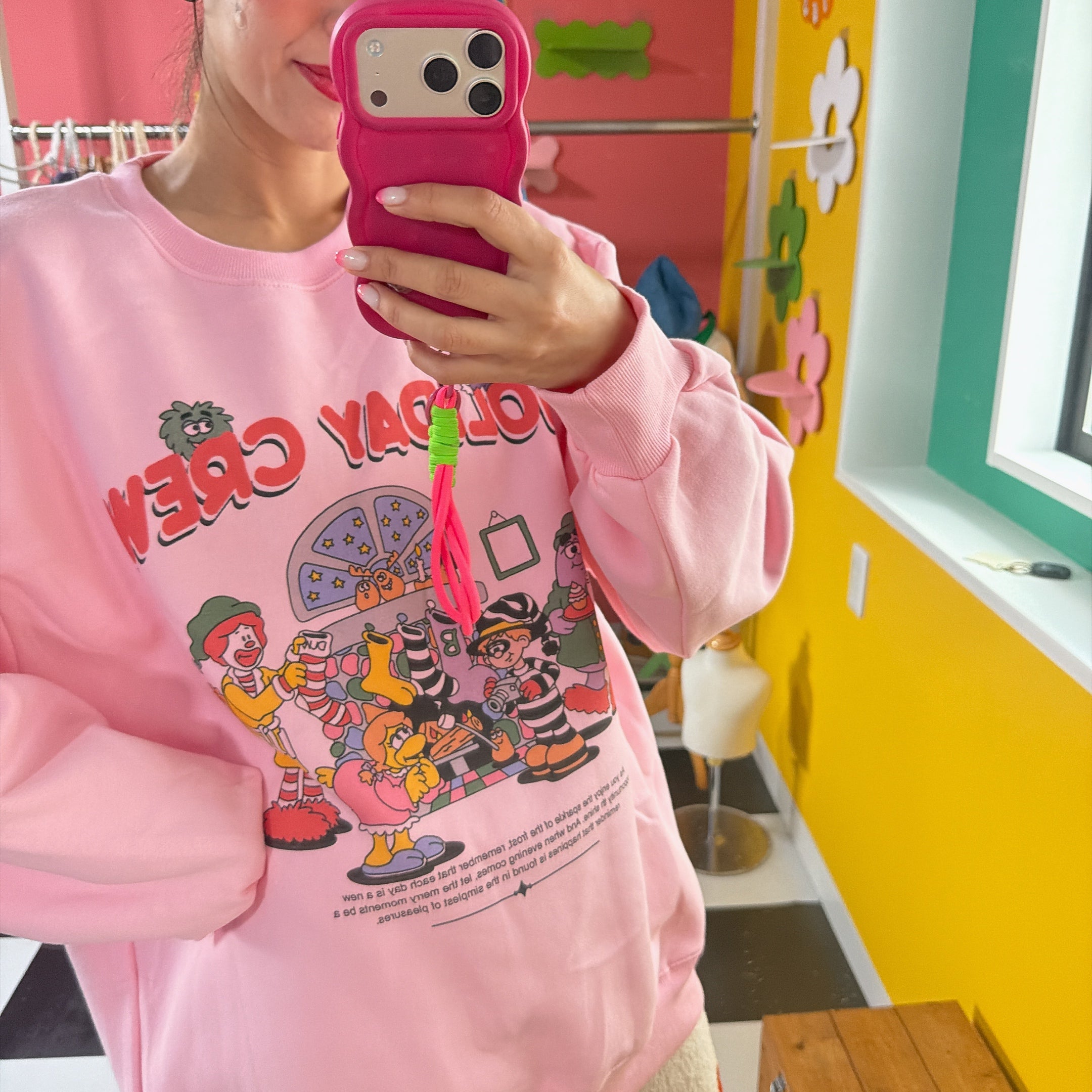 *Pre-order* McDonald's Holiday Sweatshirt in 2 colors. Scheduled to ship in January.