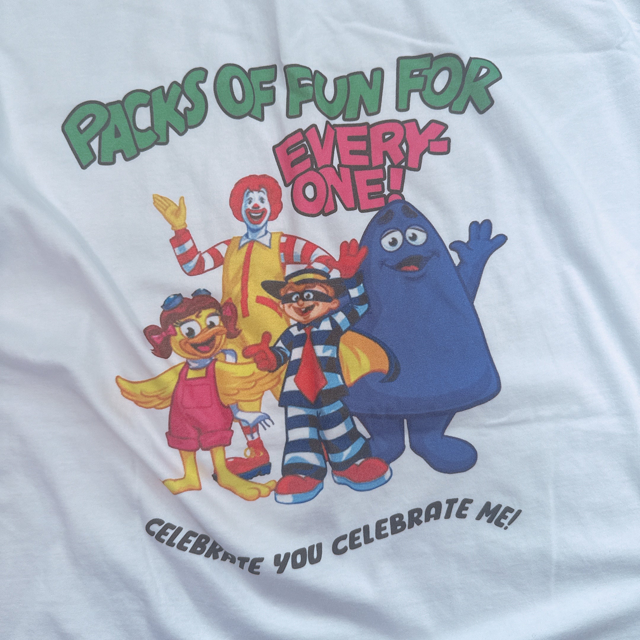 再再再販予約 2色マクドナルドビックTEE 8月中の出荷予定