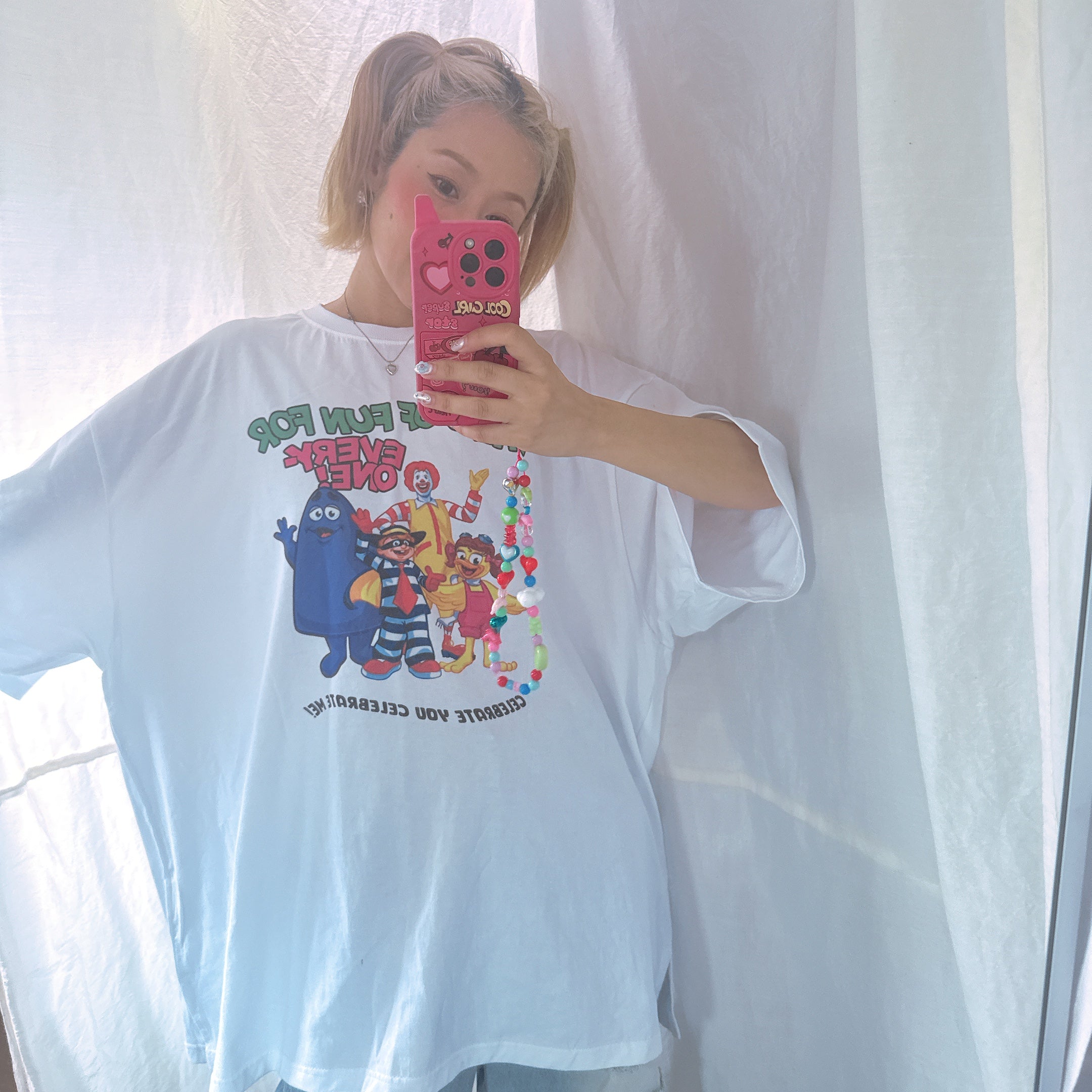 再再再販予約 2色マクドナルドビックTEE 8月中の出荷予定