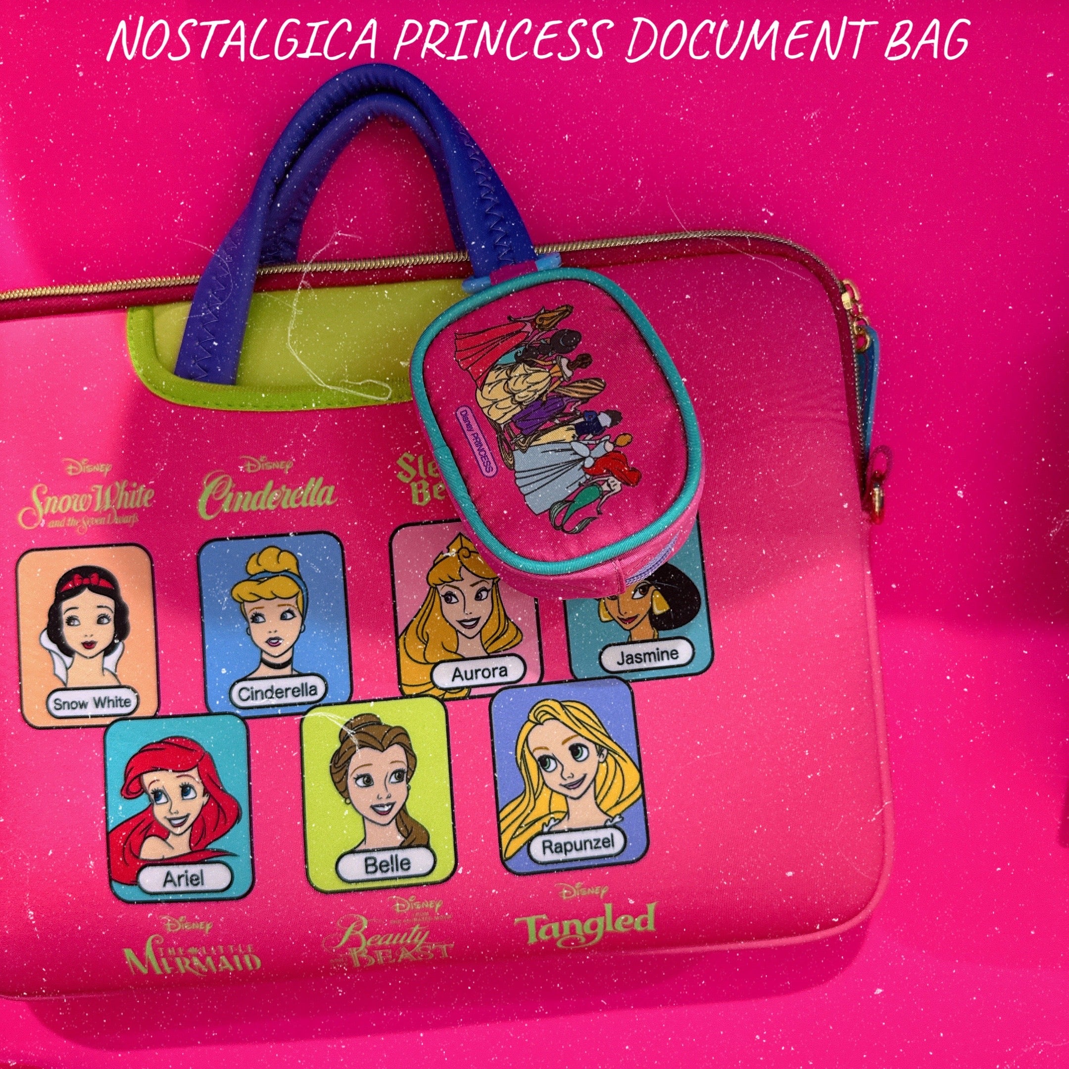 即納 NOSTALGICA プリンセスドキュメントバッグ