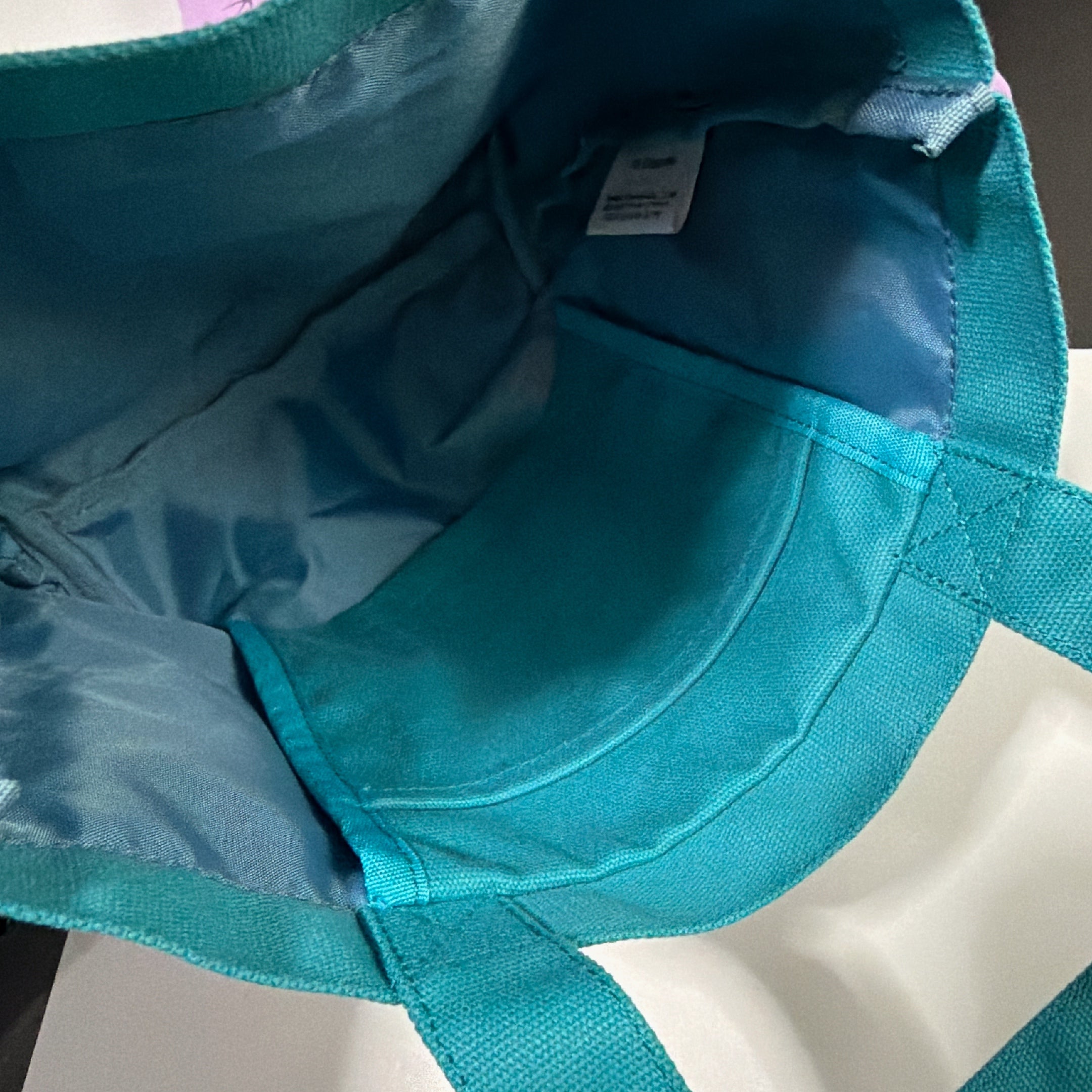 ※2026SS Pre-order※ Frozen Nordic Flower Series Color Embroidered Tote Bag Scheduled to ship in April