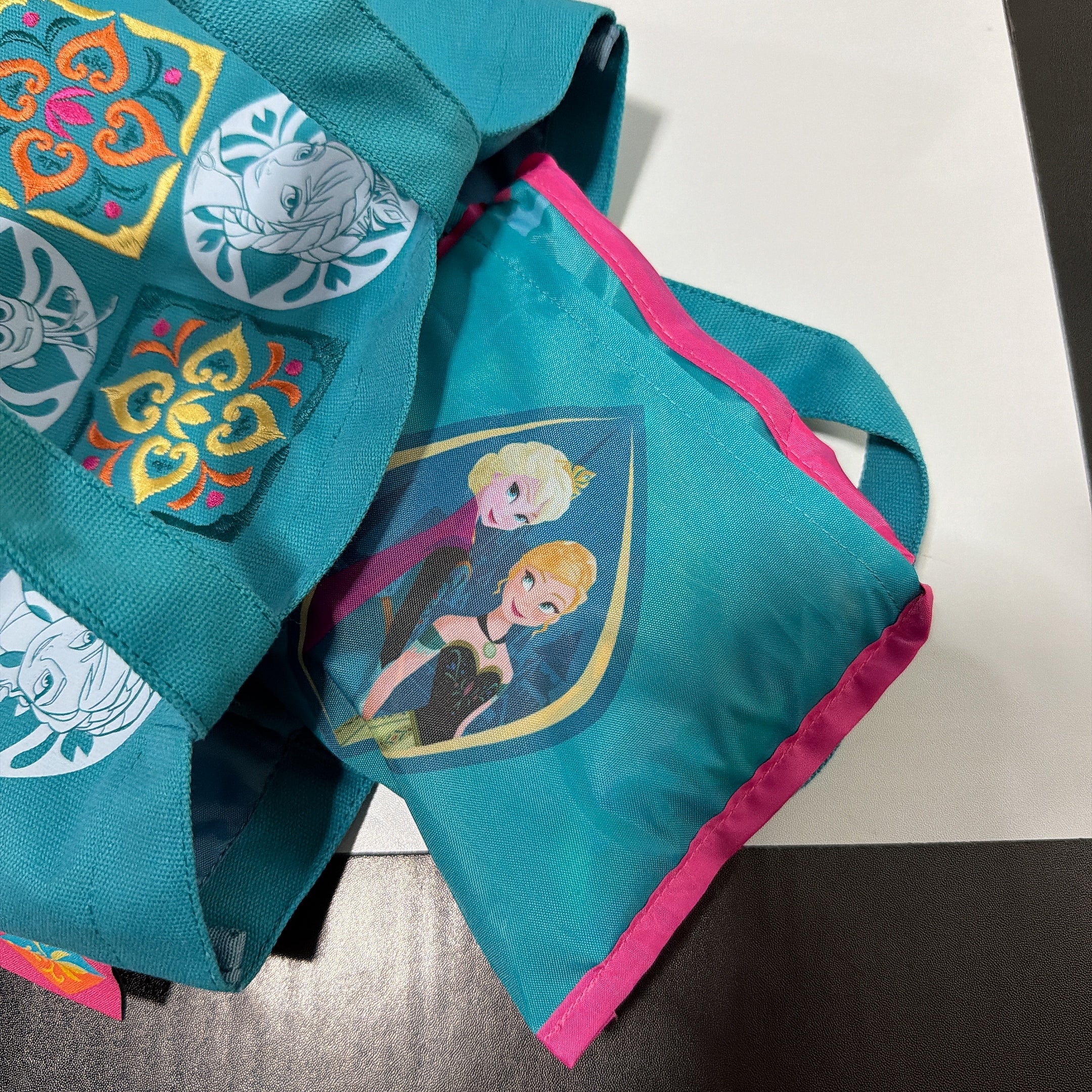 ※2026SS Pre-order※ Frozen Nordic Flower Series Shopping Bag Scheduled to ship in April